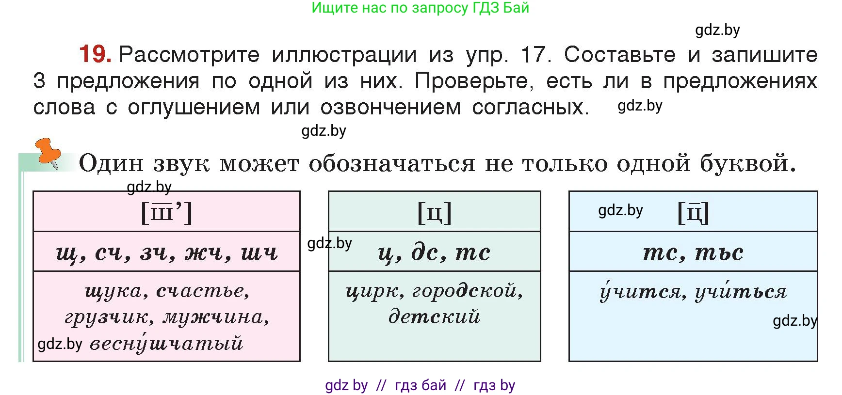 Русский язык, 5 класс Учебник, авторы: Мурина Лариса Александровна, Игнатович Татьяна Владимировна, Жадейко Жанна Фёдоровна, издательство Академия образования, Минск, 2025, голубого цвета, Часть 2, страница 14, номер 19, Условие
