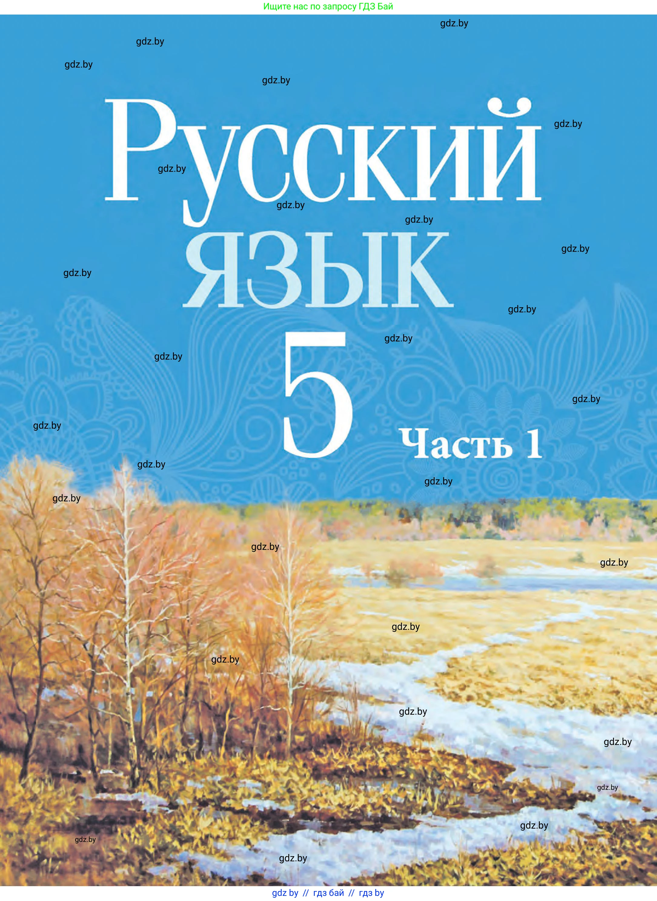 Русский язык, 5 класс Учебник, авторы: Мурина Лариса Александровна, Игнатович Татьяна Владимировна, Жадейко Жанна Фёдоровна, издательство Академия образования, Минск, 2025, голубого цвета, 