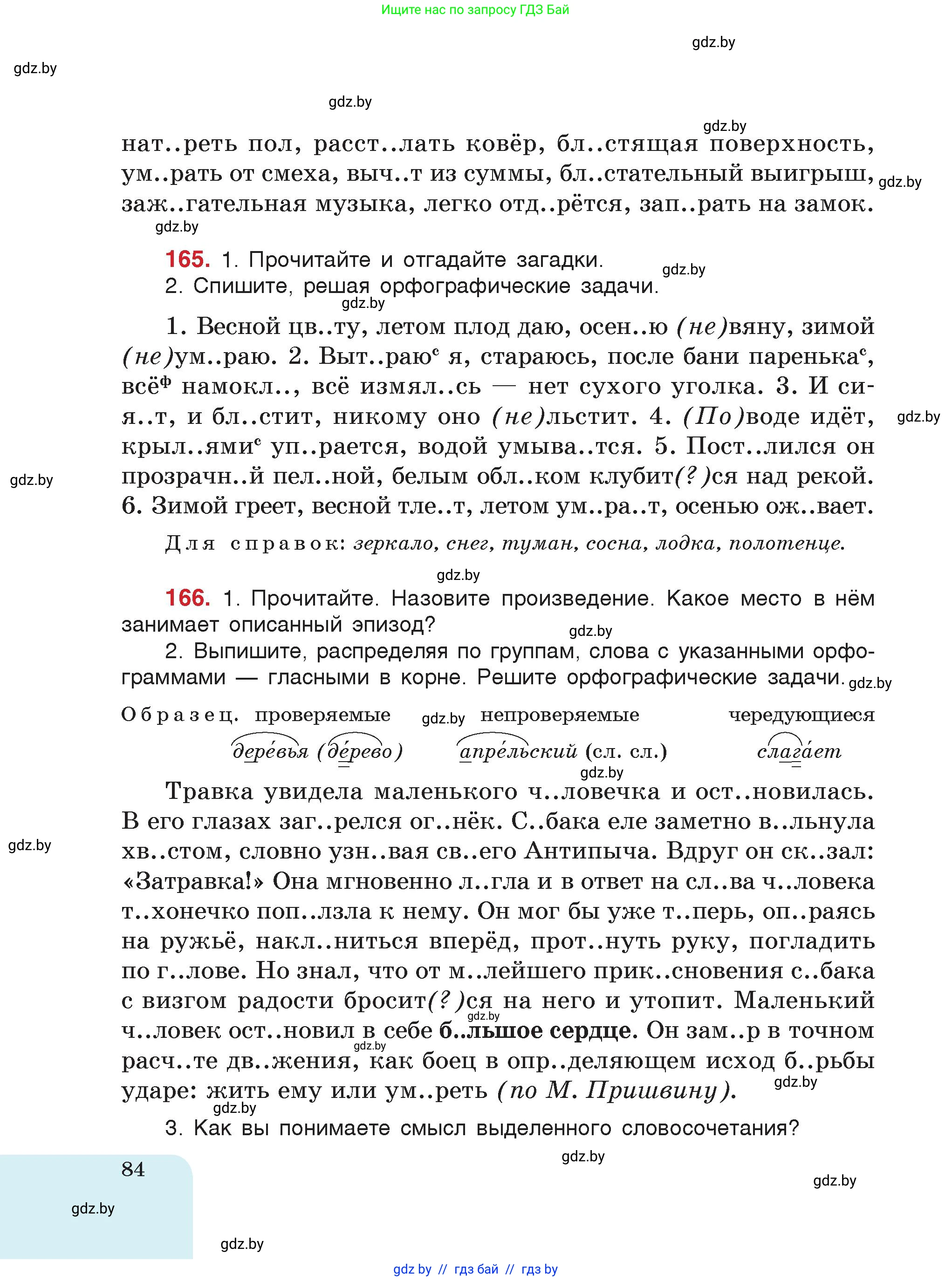 Русский язык, 5 класс Учебник, авторы: Мурина Лариса Александровна, Игнатович Татьяна Владимировна, Жадейко Жанна Фёдоровна, издательство Академия образования, Минск, 2025, голубого цвета, страница 84
