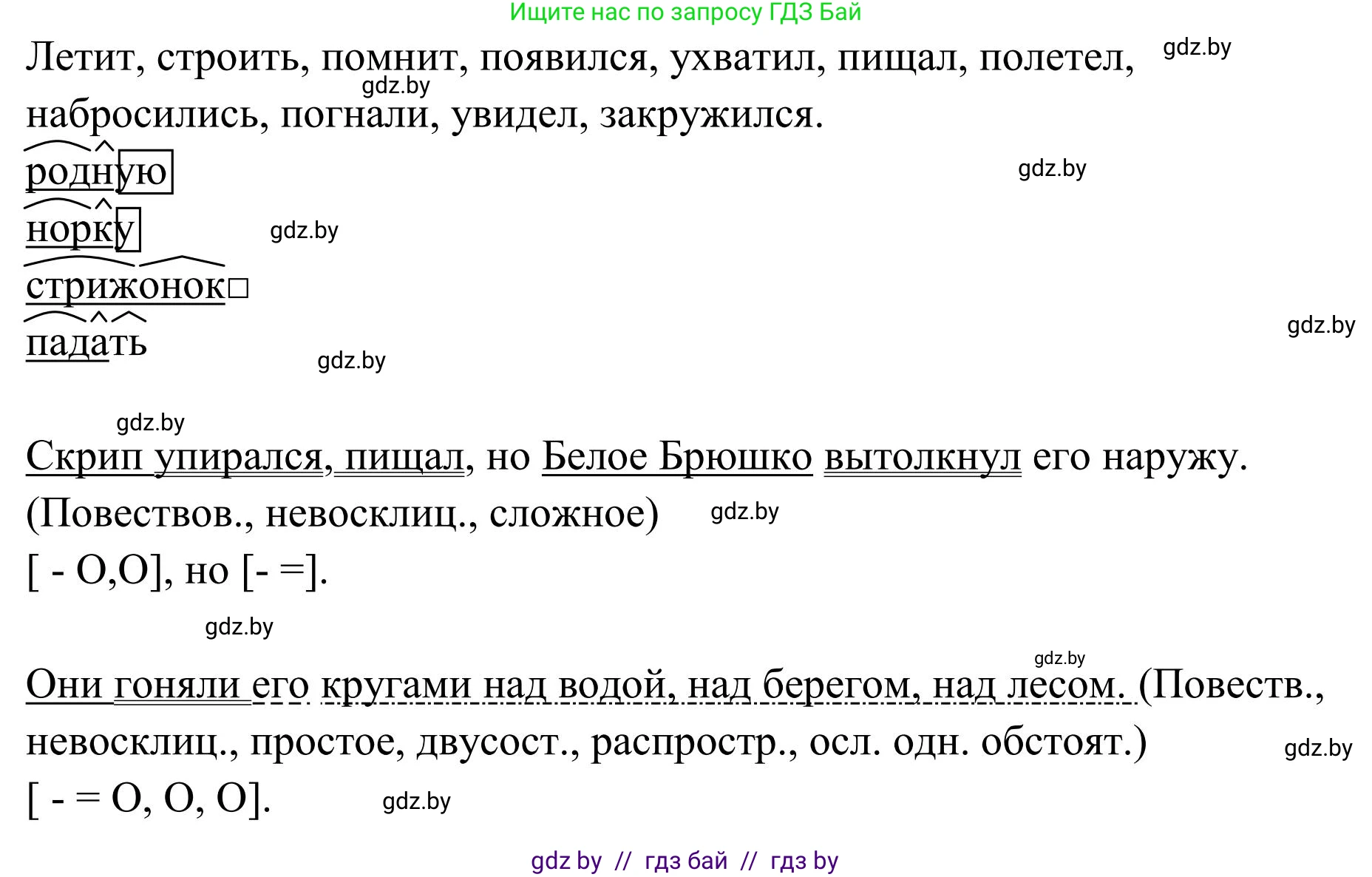 Русский язык, 5 класс Учебник, авторы: Мурина Лариса Александровна, Игнатович Татьяна Владимировна, Жадейко Жанна Фёдоровна, издательство Академия образования, Минск, 2025, голубого цвета, Часть 1, страница 129, номер 222, Решение (продолжение 2)