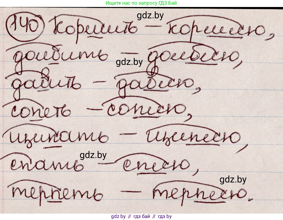 Русский язык, 6 класс Учебник, авторы: Мурина Лариса Александровна, Игнатович Татьяна Владимировна, Жадейко Жанна Фёдоровна, издательство Национальный институт образования, Минск, 2020, страница 68, номер 140, Решение 2