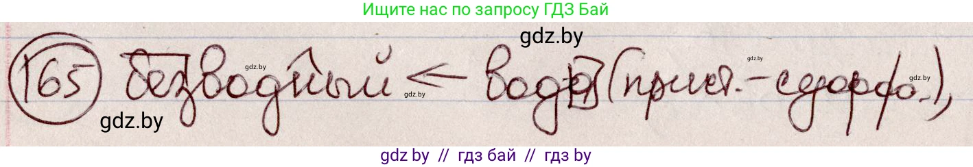 Русский язык, 6 класс Учебник, авторы: Мурина Лариса Александровна, Игнатович Татьяна Владимировна, Жадейко Жанна Фёдоровна, издательство Национальный институт образования, Минск, 2020, страница 78, номер 165, Решение 2