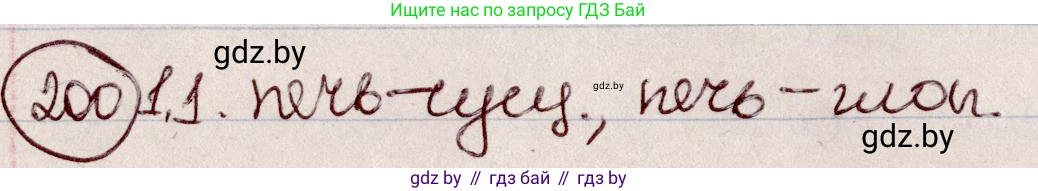 Русский язык, 6 класс Учебник, авторы: Мурина Лариса Александровна, Игнатович Татьяна Владимировна, Жадейко Жанна Фёдоровна, издательство Национальный институт образования, Минск, 2020, страница 95, номер 200, Решение 2
