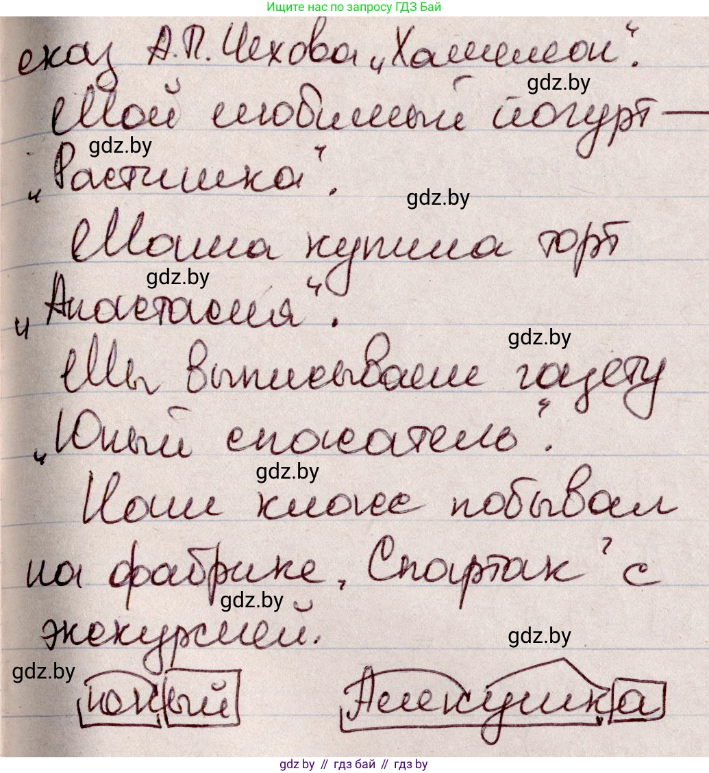 Русский язык, 6 класс Учебник, авторы: Мурина Лариса Александровна, Игнатович Татьяна Владимировна, Жадейко Жанна Фёдоровна, издательство Национальный институт образования, Минск, 2020, страница 108, номер 224, Решение 2 (продолжение 2)
