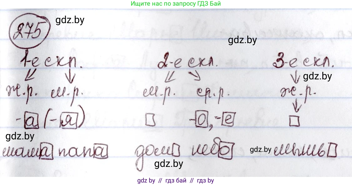 Русский язык, 6 класс Учебник, авторы: Мурина Лариса Александровна, Игнатович Татьяна Владимировна, Жадейко Жанна Фёдоровна, издательство Национальный институт образования, Минск, 2020, страница 131, номер 275, Решение 2