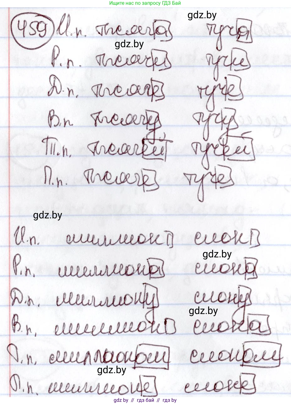 Русский язык, 6 класс Учебник, авторы: Мурина Лариса Александровна, Игнатович Татьяна Владимировна, Жадейко Жанна Фёдоровна, издательство Национальный институт образования, Минск, 2020, страница 203, номер 459, Решение 2