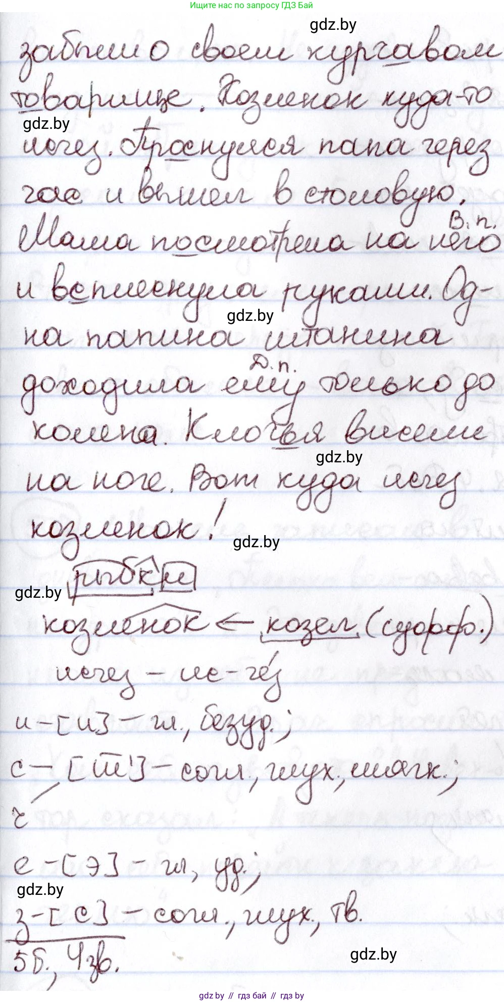 Русский язык, 6 класс Учебник, авторы: Мурина Лариса Александровна, Игнатович Татьяна Владимировна, Жадейко Жанна Фёдоровна, издательство Национальный институт образования, Минск, 2020, страница 217, номер 504, Решение 2 (продолжение 2)