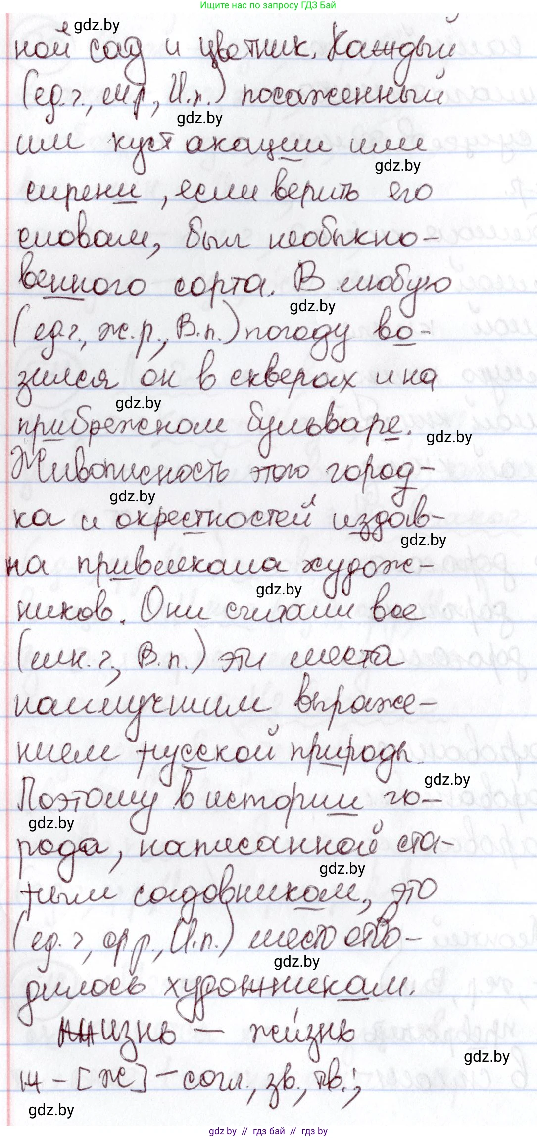 Русский язык, 6 класс Учебник, авторы: Мурина Лариса Александровна, Игнатович Татьяна Владимировна, Жадейко Жанна Фёдоровна, издательство Национальный институт образования, Минск, 2020, страница 219, номер 513, Решение 2 (продолжение 2)