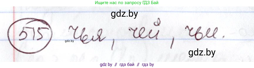 Русский язык, 6 класс Учебник, авторы: Мурина Лариса Александровна, Игнатович Татьяна Владимировна, Жадейко Жанна Фёдоровна, издательство Национальный институт образования, Минск, 2020, страница 220, номер 515, Решение 2