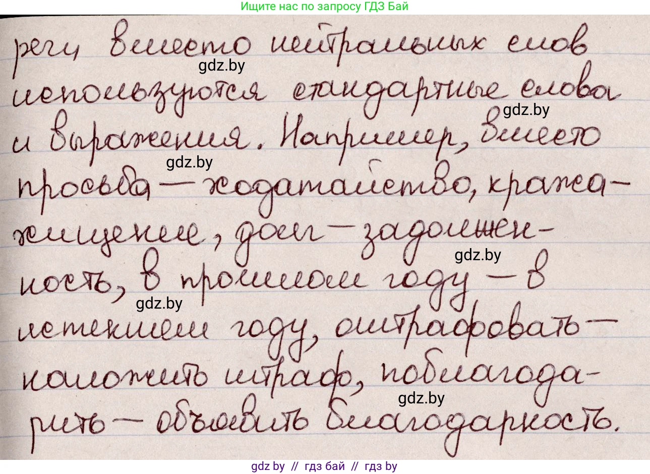Русский язык, 6 класс Учебник, авторы: Мурина Лариса Александровна, Игнатович Татьяна Владимировна, Жадейко Жанна Фёдоровна, издательство Национальный институт образования, Минск, 2020, страница 33, номер 55, Решение 2 (продолжение 2)