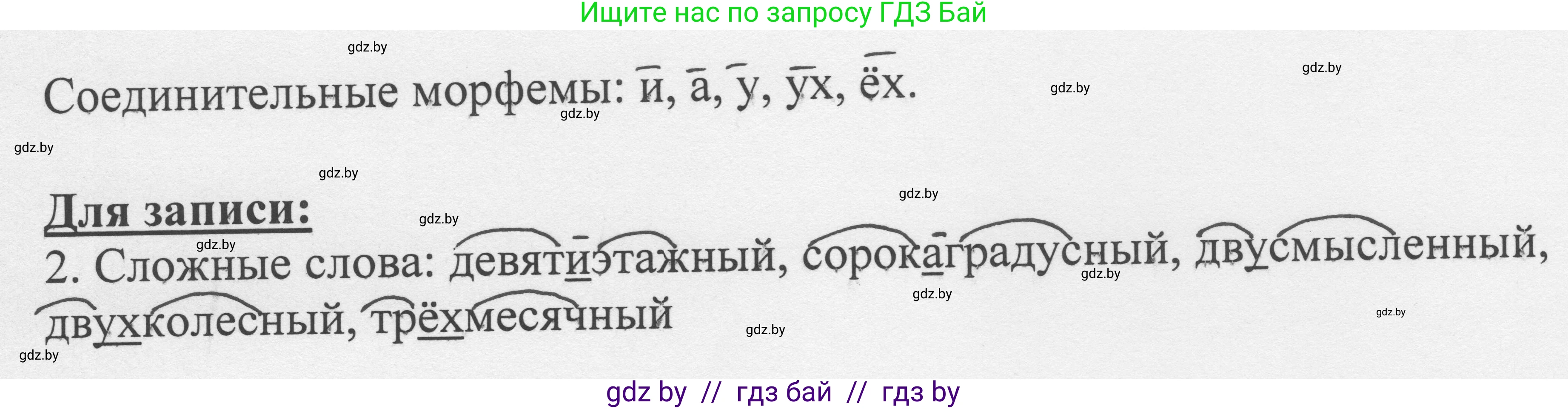 Русский язык, 6 класс Учебник, авторы: Мурина Лариса Александровна, Игнатович Татьяна Владимировна, Жадейко Жанна Фёдоровна, издательство Национальный институт образования, Минск, 2020, страница 65, номер 133, Решение 1 (продолжение 2)