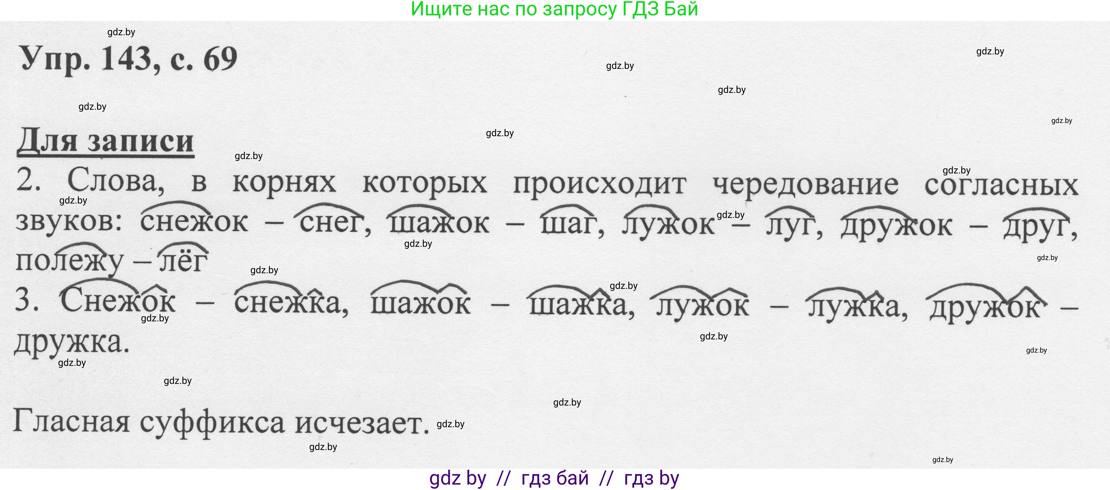 Русский язык, 6 класс Учебник, авторы: Мурина Лариса Александровна, Игнатович Татьяна Владимировна, Жадейко Жанна Фёдоровна, издательство Национальный институт образования, Минск, 2020, страница 69, номер 143, Решение 1