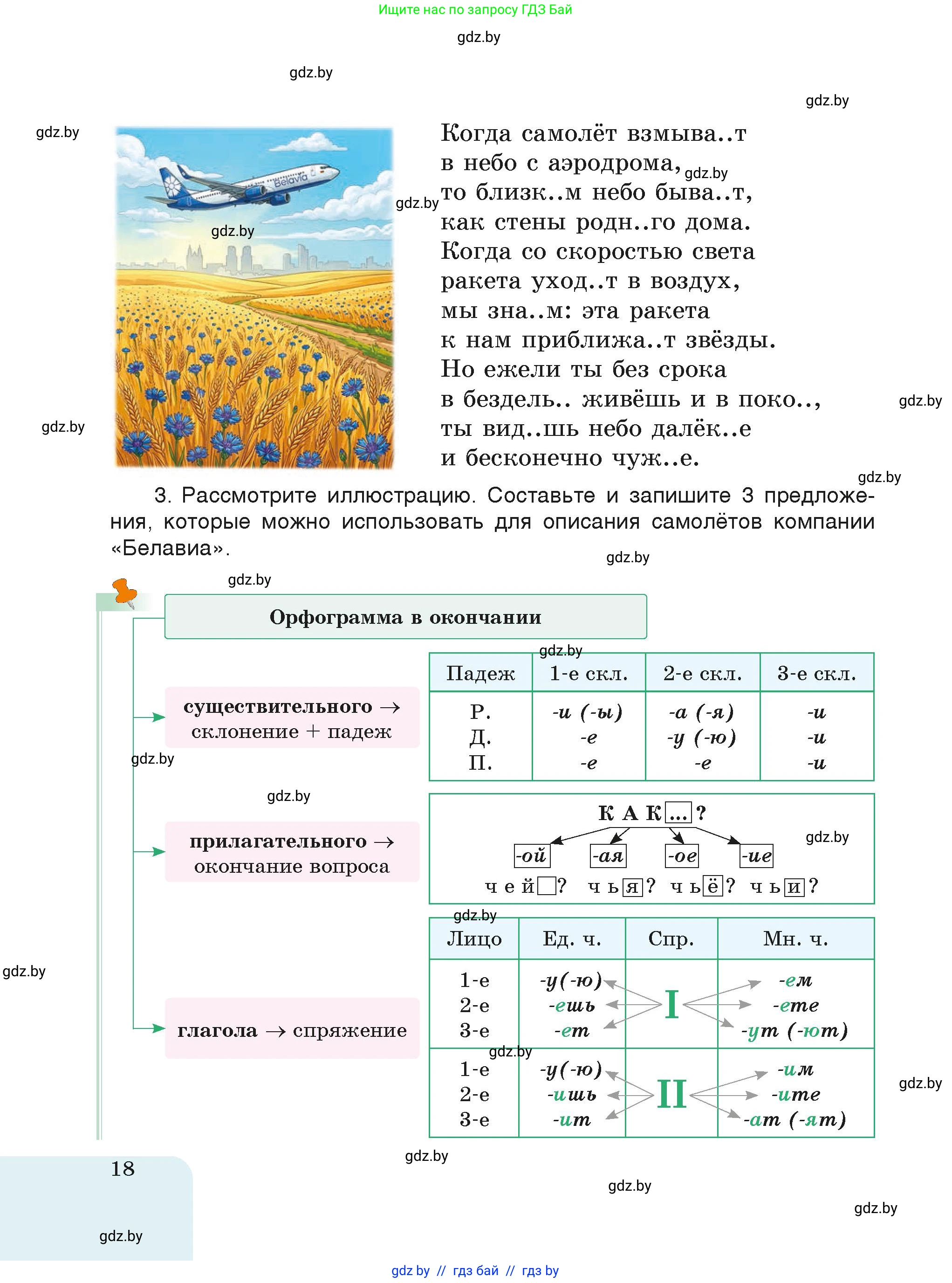 Русский язык, 6 класс Учебник, авторы: Мурина Лариса Александровна, Леонович Валентина Леонидовна, Жадейко Жанна Фёдоровна, Таяновская Ирина Владимировна, издательство Академия образования, Минск, 2026, страница 18