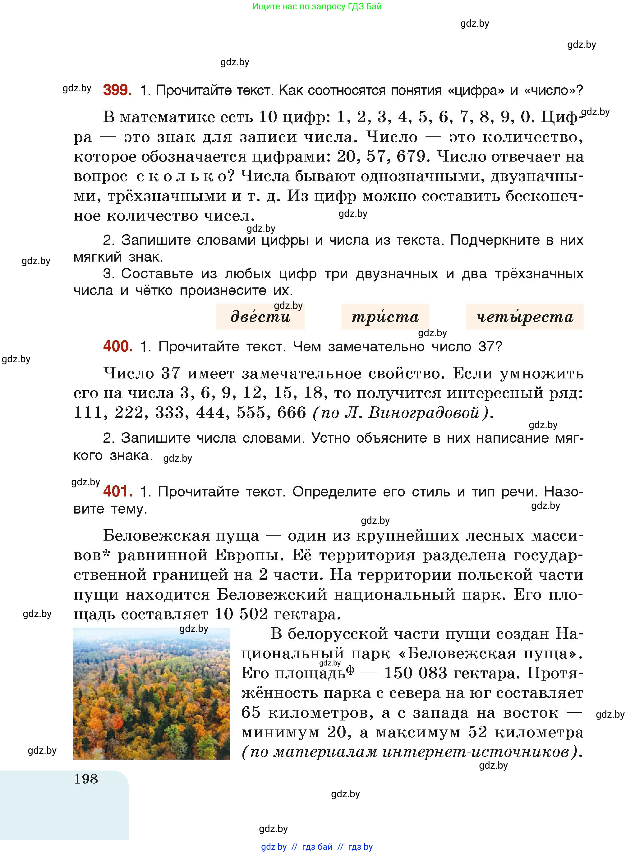 Русский язык, 6 класс Учебник, авторы: Мурина Лариса Александровна, Леонович Валентина Леонидовна, Жадейко Жанна Фёдоровна, Таяновская Ирина Владимировна, издательство Академия образования, Минск, 2026, страница 198