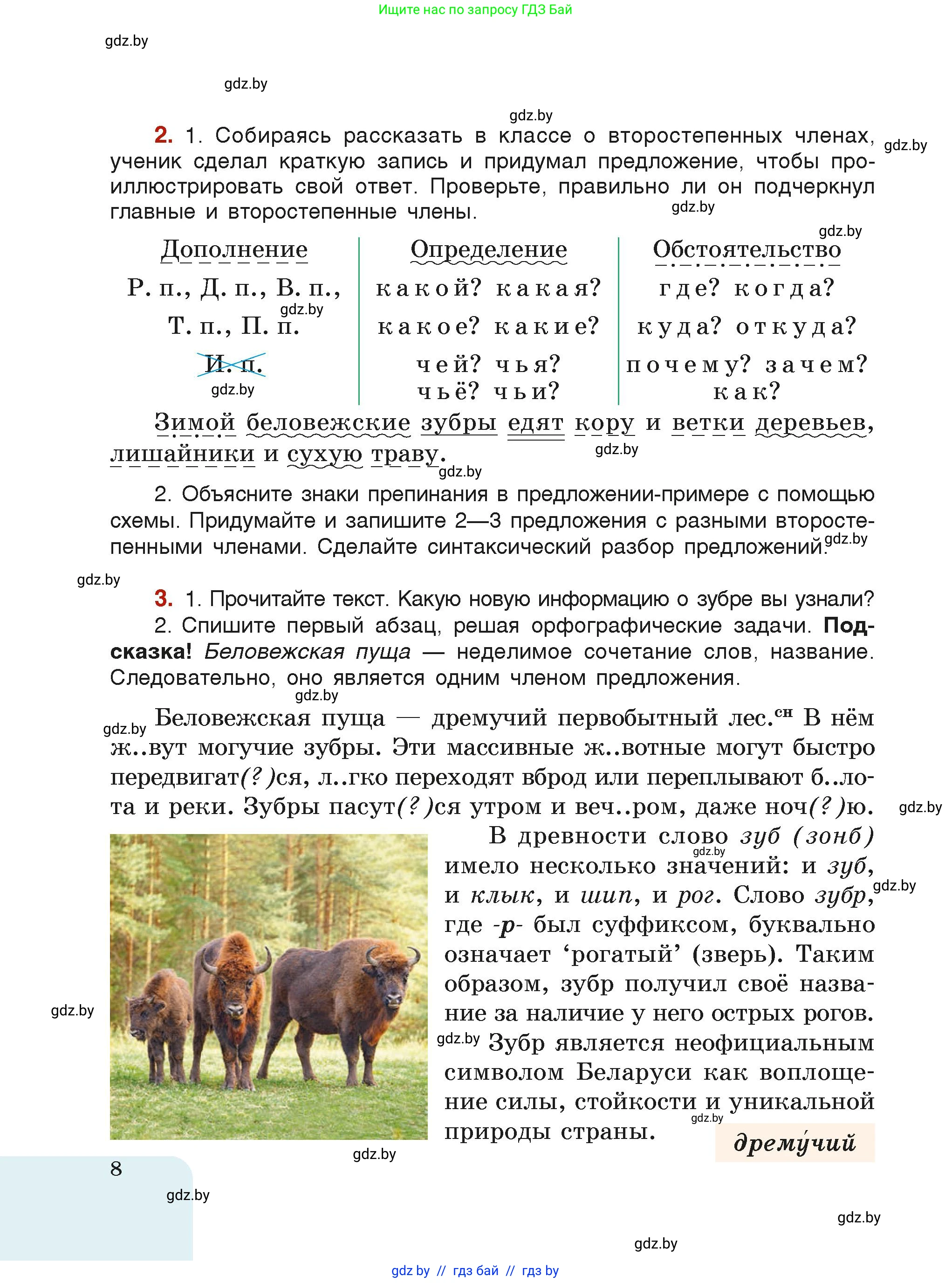 Русский язык, 6 класс Учебник, авторы: Мурина Лариса Александровна, Леонович Валентина Леонидовна, Жадейко Жанна Фёдоровна, Таяновская Ирина Владимировна, издательство Академия образования, Минск, 2026, страница 8