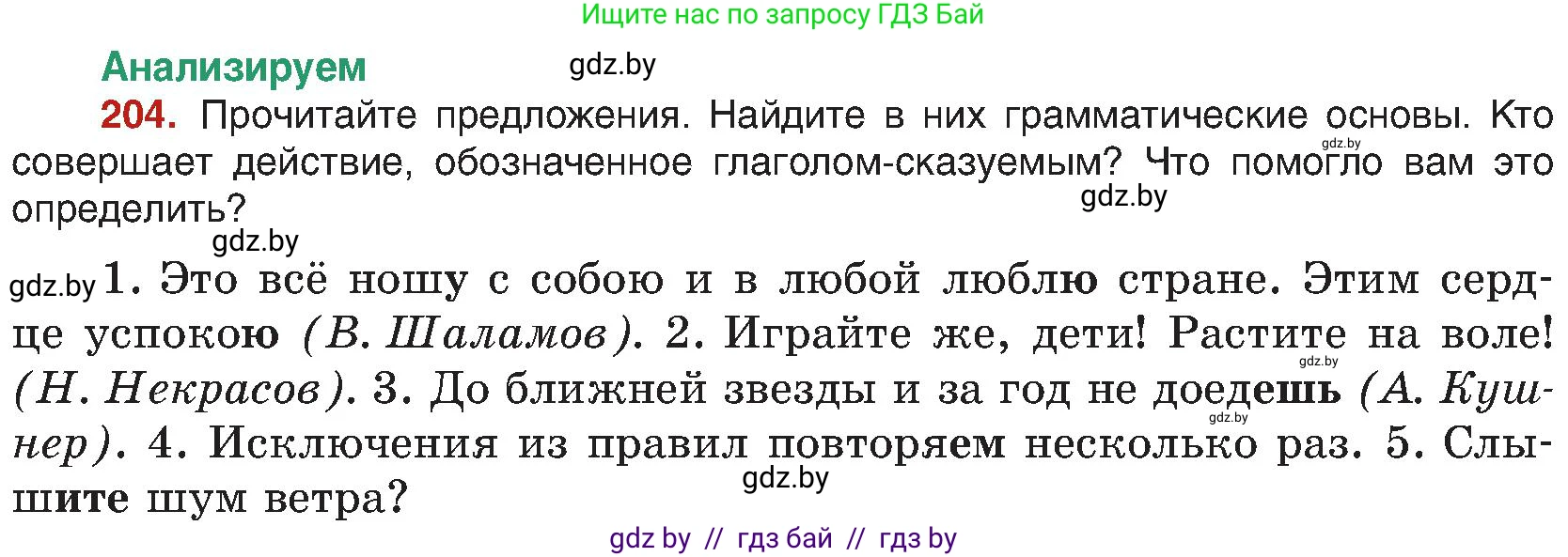 Русский язык, 8 класс Учебник, авторы: Мурина Лариса Александровна, Долбик Елена Евгеньевна, Леонович Валентина Леонидовна, Жадейко Жанна Фёдоровна, издательство Академия образования, Минск, 2024, страница 112, номер 204, Условие