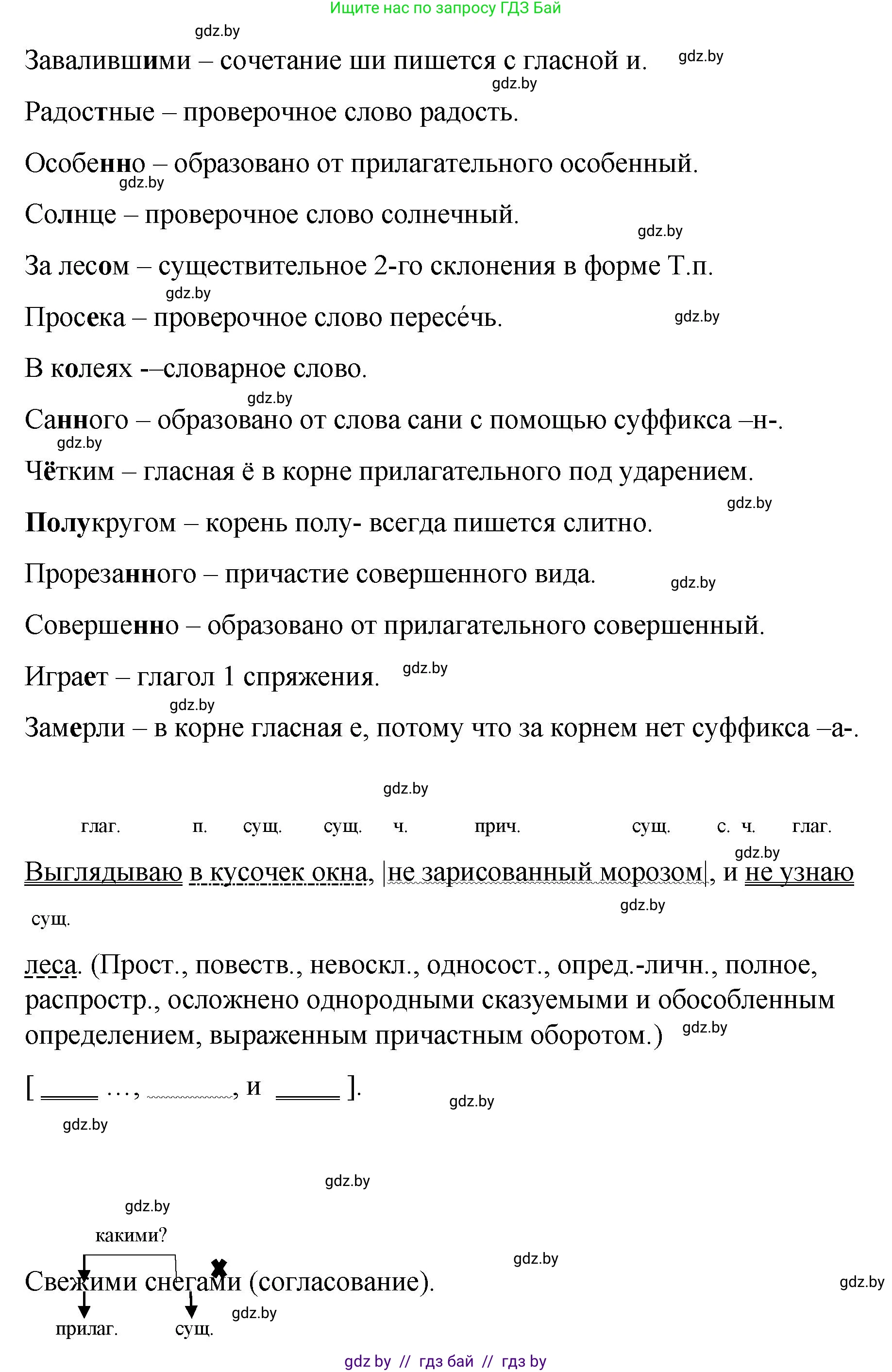 Русский язык, 8 класс Учебник, авторы: Мурина Лариса Александровна, Долбик Елена Евгеньевна, Леонович Валентина Леонидовна, Жадейко Жанна Фёдоровна, издательство Академия образования, Минск, 2024, страница 133, номер 249, Решение (продолжение 2)