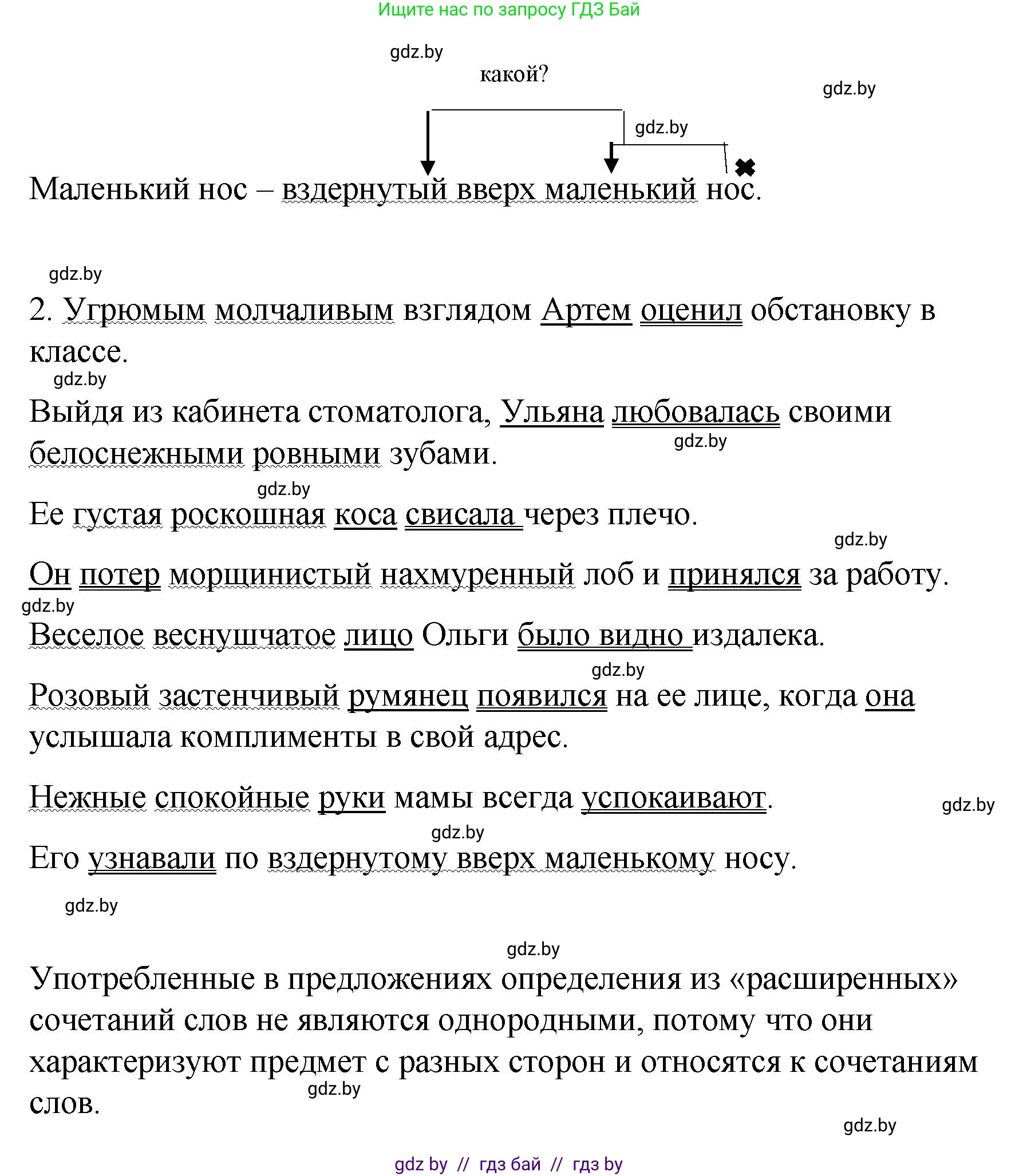 Русский язык, 8 класс Учебник, авторы: Мурина Лариса Александровна, Долбик Елена Евгеньевна, Леонович Валентина Леонидовна, Жадейко Жанна Фёдоровна, издательство Академия образования, Минск, 2024, страница 142, номер 259, Решение (продолжение 2)