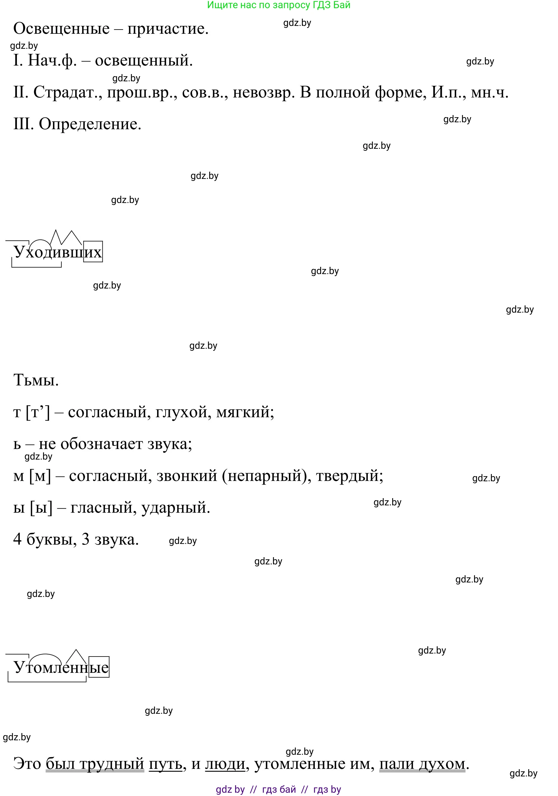Русский язык, 8 класс Учебник, авторы: Мурина Лариса Александровна, Долбик Елена Евгеньевна, Леонович Валентина Леонидовна, Жадейко Жанна Фёдоровна, издательство Академия образования, Минск, 2024, страница 168, номер 307, Решение (продолжение 3)