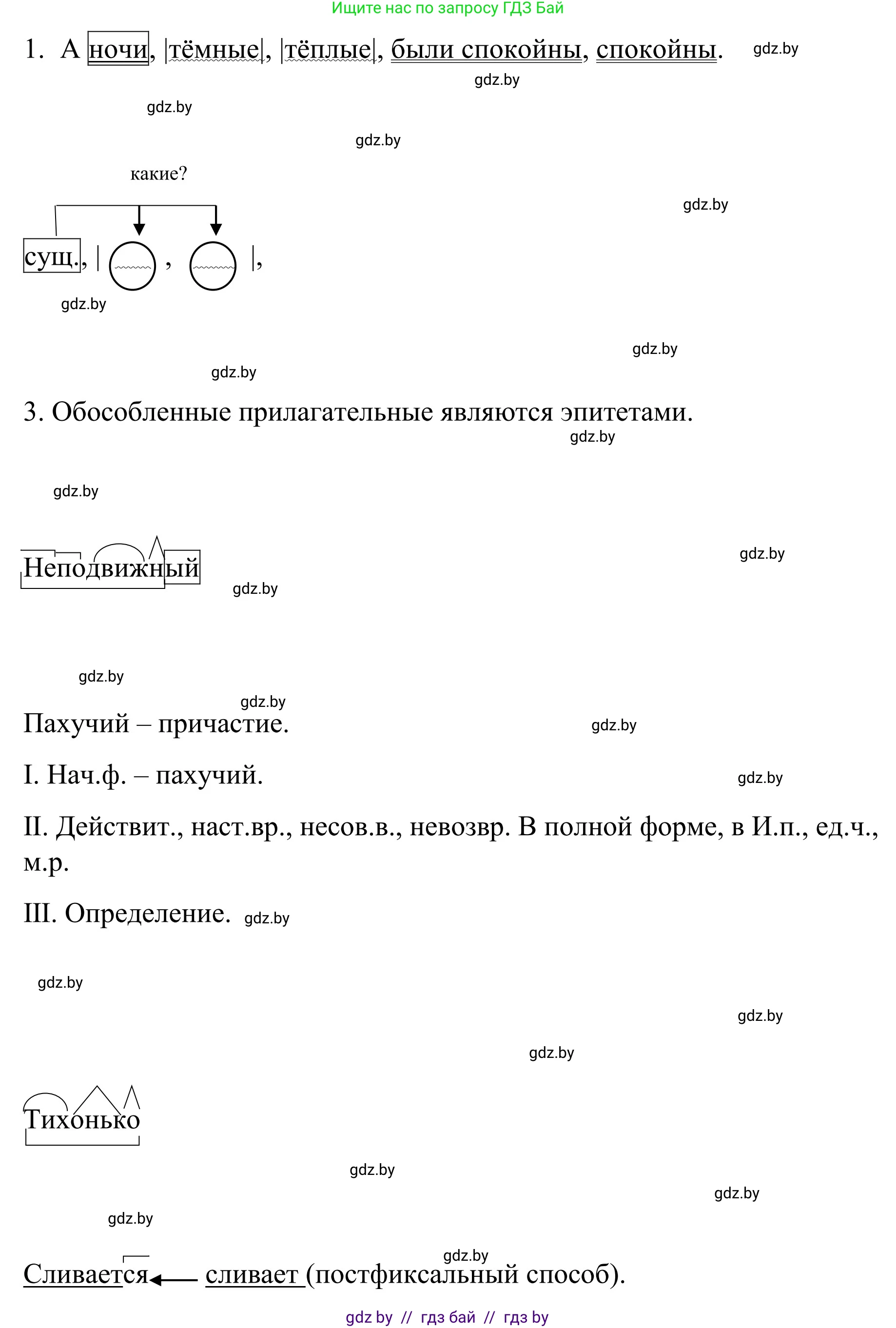 Русский язык, 8 класс Учебник, авторы: Мурина Лариса Александровна, Долбик Елена Евгеньевна, Леонович Валентина Леонидовна, Жадейко Жанна Фёдоровна, издательство Академия образования, Минск, 2024, страница 170, номер 310, Решение (продолжение 3)