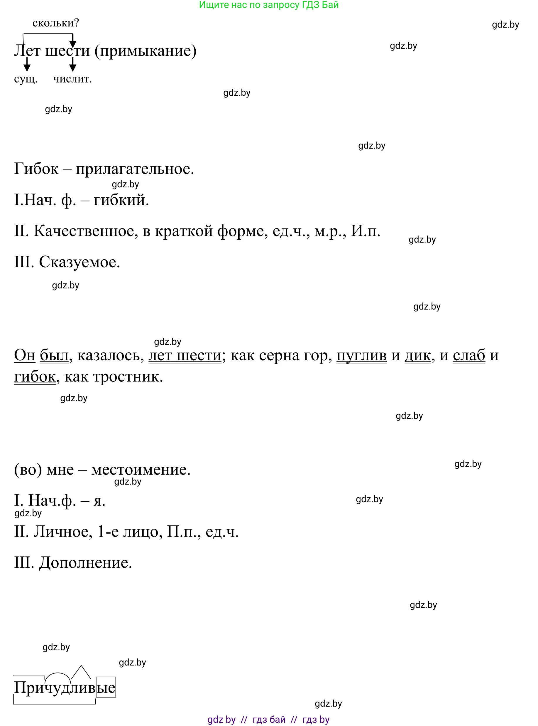 Русский язык, 8 класс Учебник, авторы: Мурина Лариса Александровна, Долбик Елена Евгеньевна, Леонович Валентина Леонидовна, Жадейко Жанна Фёдоровна, издательство Академия образования, Минск, 2024, страница 193, номер 351, Решение (продолжение 5)