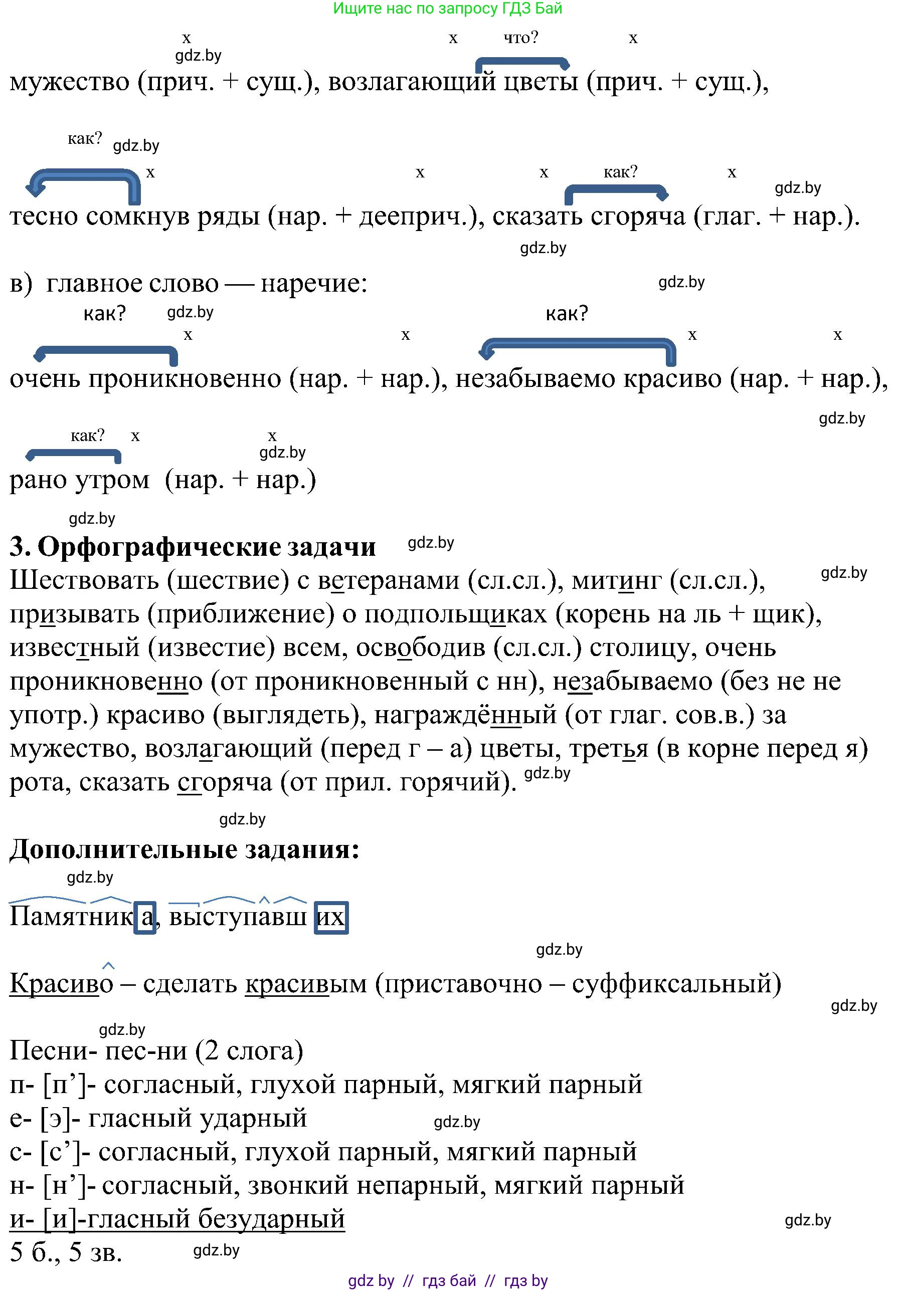 Русский язык, 8 класс Учебник, авторы: Мурина Лариса Александровна, Долбик Елена Евгеньевна, Леонович Валентина Леонидовна, Жадейко Жанна Фёдоровна, издательство Академия образования, Минск, 2024, страница 40, номер 56, Решение (продолжение 2)