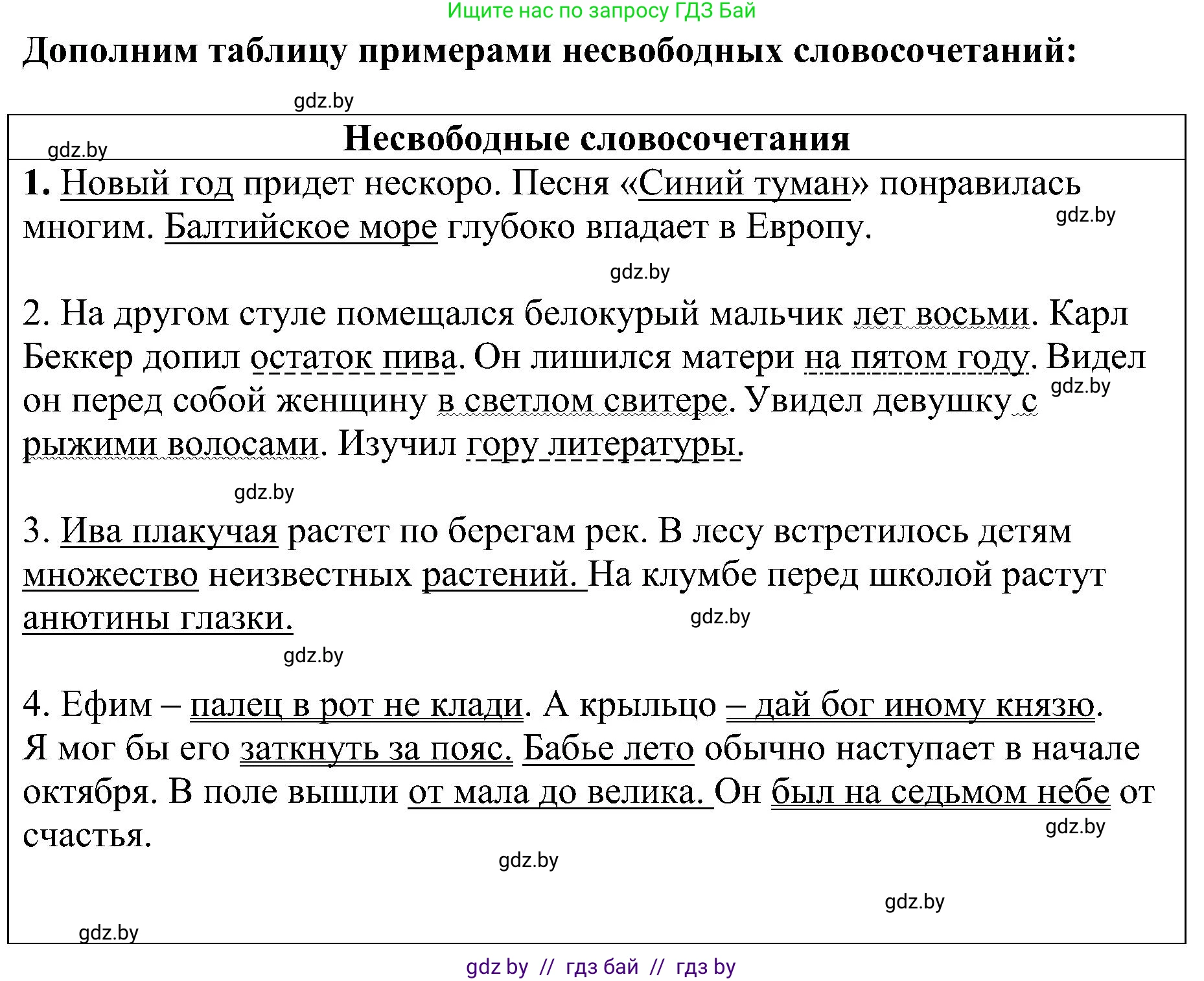 Русский язык, 8 класс Учебник, авторы: Мурина Лариса Александровна, Долбик Елена Евгеньевна, Леонович Валентина Леонидовна, Жадейко Жанна Фёдоровна, издательство Академия образования, Минск, 2024, страница 44, номер 62, Решение (продолжение 2)