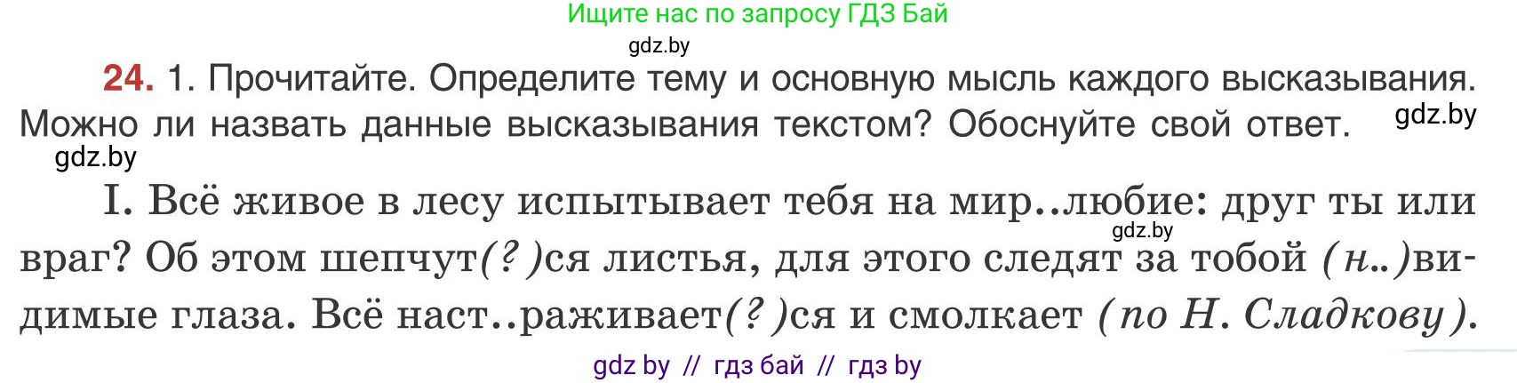 Русский язык, 9 класс Учебник, авторы: Мурина Лариса Александровна, Литвинко Франя Михайловна, Долбик Елена Евгеньевна, Пипченко Н М, Германович С Ф, Таяновская И В, издательство Академия образования, Минск, 2025, страница 19, номер 24, Условие 2025