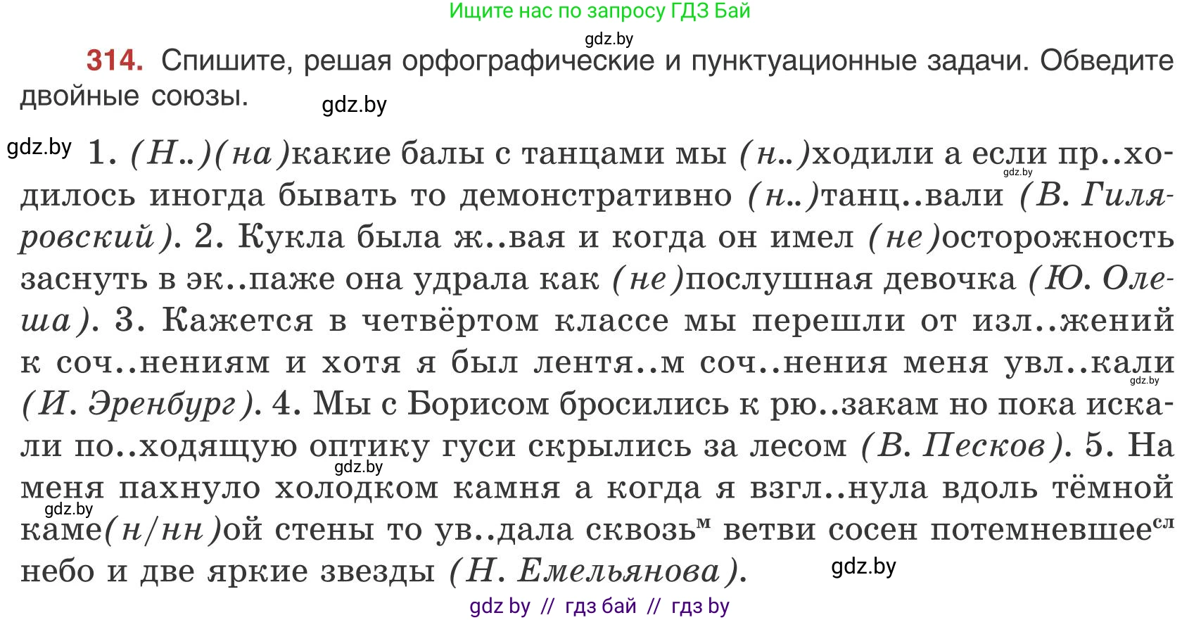 Русский язык, 9 класс Учебник, авторы: Мурина Лариса Александровна, Литвинко Франя Михайловна, Долбик Елена Евгеньевна, Пипченко Н М, Германович С Ф, Таяновская И В, издательство Академия образования, Минск, 2025, страница 178, номер 314, Условие 2025