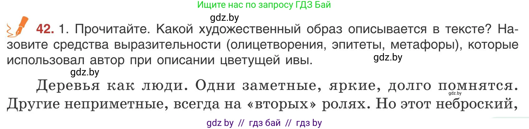 Русский язык, 9 класс Учебник, авторы: Мурина Лариса Александровна, Литвинко Франя Михайловна, Долбик Елена Евгеньевна, Пипченко Н М, Германович С Ф, Таяновская И В, издательство Академия образования, Минск, 2025, страница 33, номер 42, Условие 2025