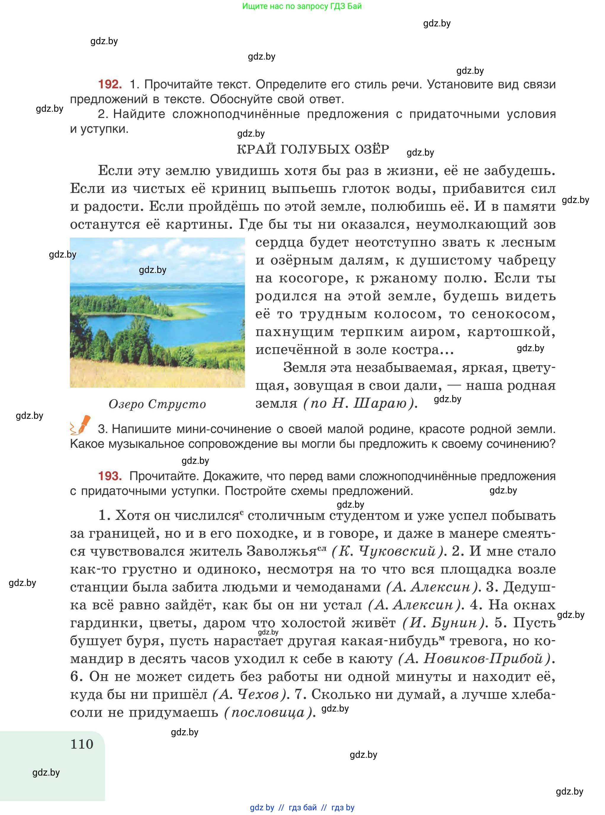 Русский язык, 9 класс Учебник, авторы: Мурина Лариса Александровна, Литвинко Франя Михайловна, Долбик Елена Евгеньевна, Пипченко Н М, Германович С Ф, Таяновская И В, издательство Академия образования, Минск, 2025, страница 110