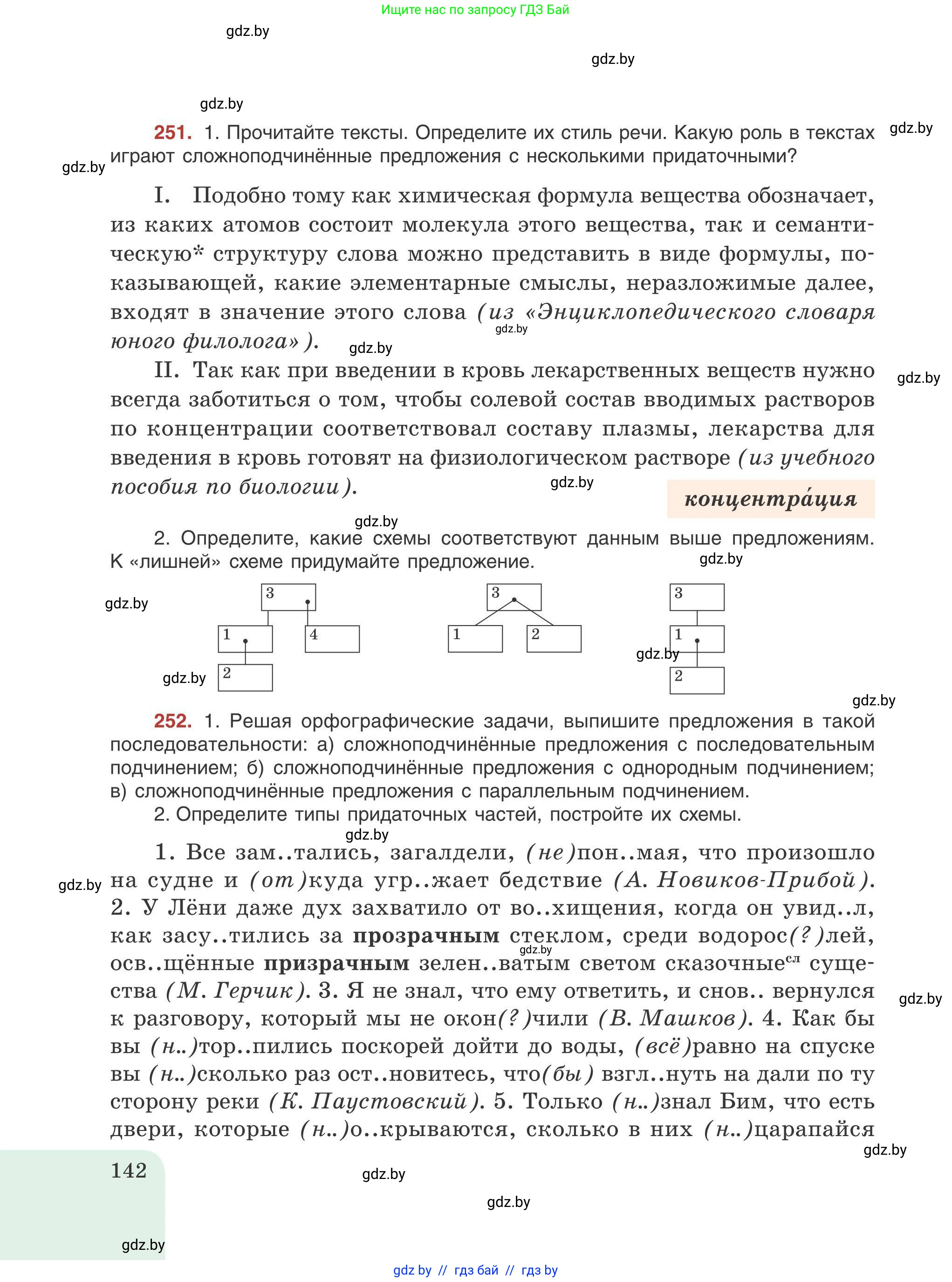 Русский язык, 9 класс Учебник, авторы: Мурина Лариса Александровна, Литвинко Франя Михайловна, Долбик Елена Евгеньевна, Пипченко Н М, Германович С Ф, Таяновская И В, издательство Академия образования, Минск, 2025, страница 142