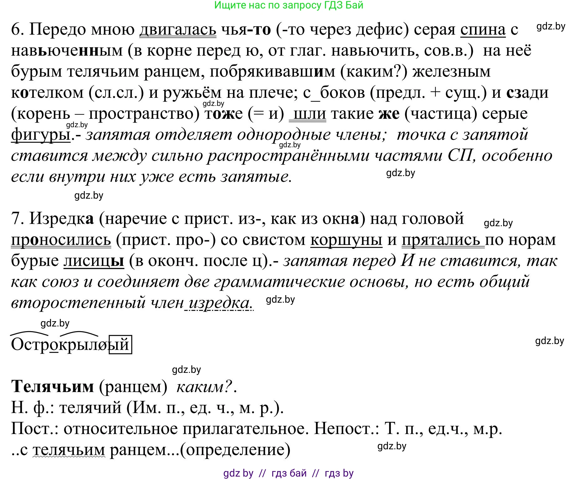 Русский язык, 9 класс Учебник, авторы: Мурина Лариса Александровна, Литвинко Франя Михайловна, Долбик Елена Евгеньевна, Пипченко Н М, Германович С Ф, Таяновская И В, издательство Академия образования, Минск, 2025, страница 46, номер 64, Решение 2025 (продолжение 2)