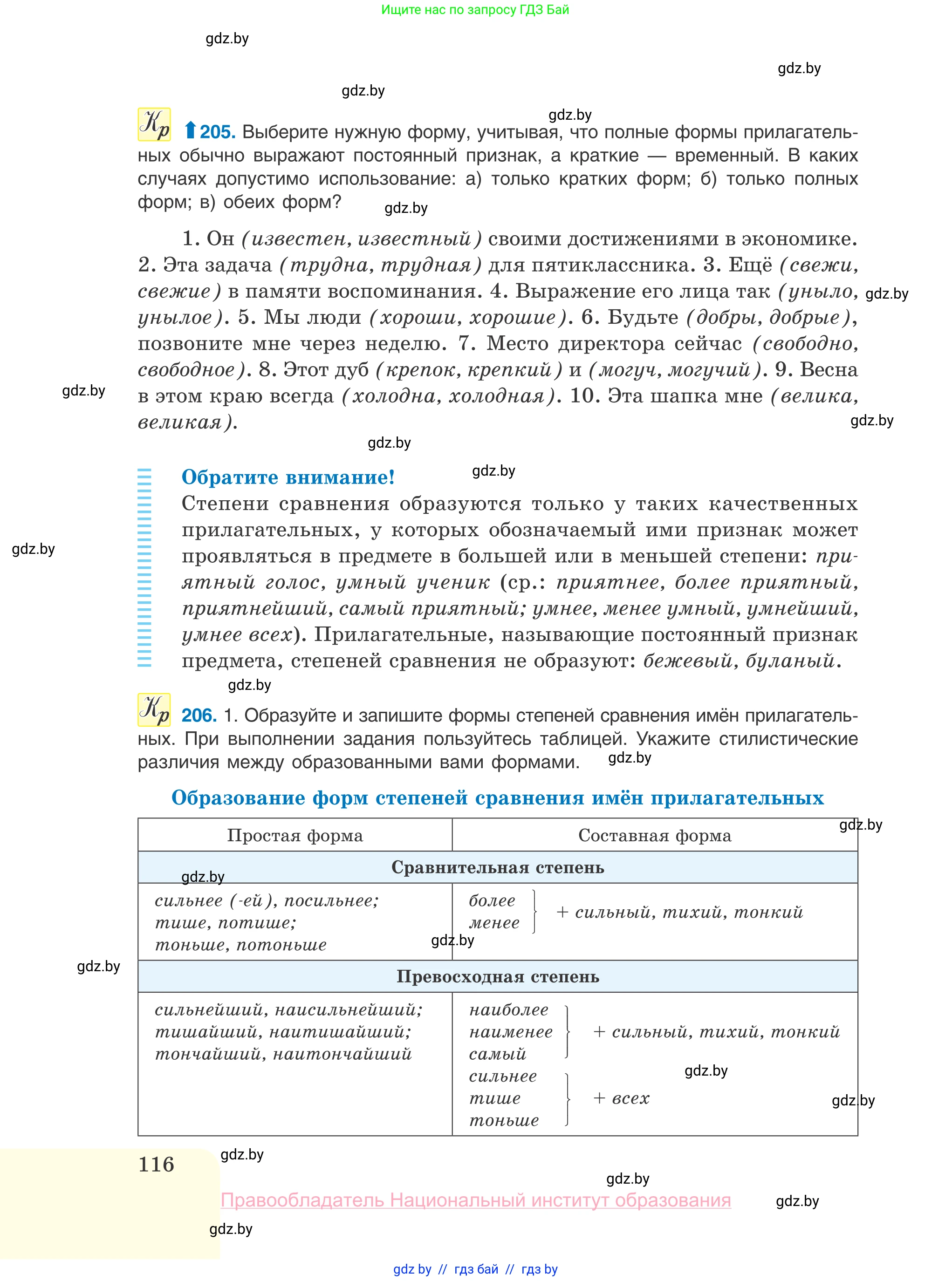 Русский язык, 10 класс Учебник, авторы: Леонович Валентина Леонидовна, Саникович Валентина Александровна, Литвинко Франя Михайловна, Волынец Татьяна Николаевна, Долбик Елена Евгеньевна, Малецкая М И, Мурина Лариса Александровна, Таяновская И В, издательство Национальный институт образования, Минск, 2020, страница 116