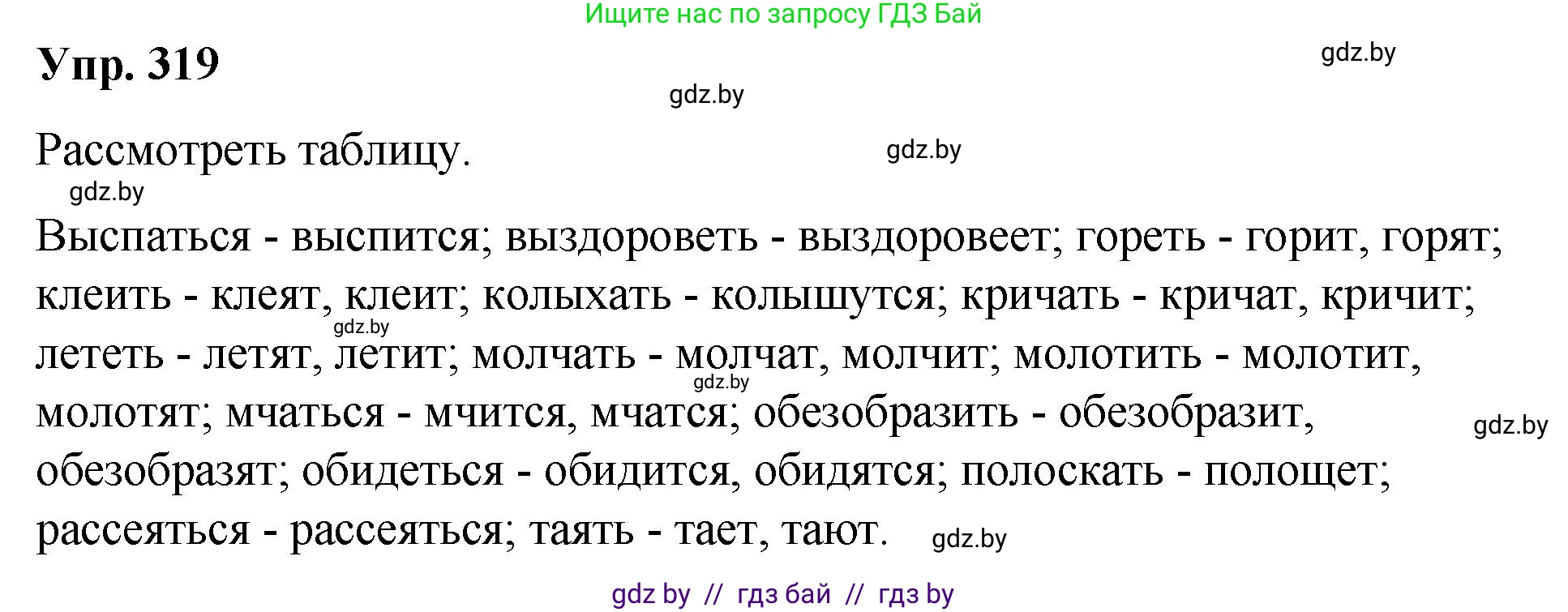 Русский язык, 10 класс Учебник, авторы: Леонович Валентина Леонидовна, Саникович Валентина Александровна, Литвинко Франя Михайловна, Волынец Татьяна Николаевна, Долбик Елена Евгеньевна, Малецкая М И, Мурина Лариса Александровна, Таяновская И В, издательство Национальный институт образования, Минск, 2020, страница 170, номер 319, Решение