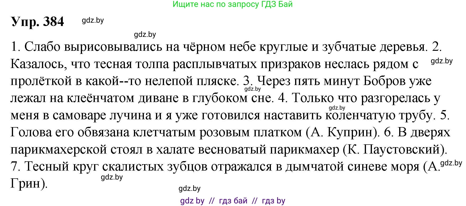 Русский язык, 10 класс Учебник, авторы: Леонович Валентина Леонидовна, Саникович Валентина Александровна, Литвинко Франя Михайловна, Волынец Татьяна Николаевна, Долбик Елена Евгеньевна, Малецкая М И, Мурина Лариса Александровна, Таяновская И В, издательство Национальный институт образования, Минск, 2020, страница 204, номер 384, Решение