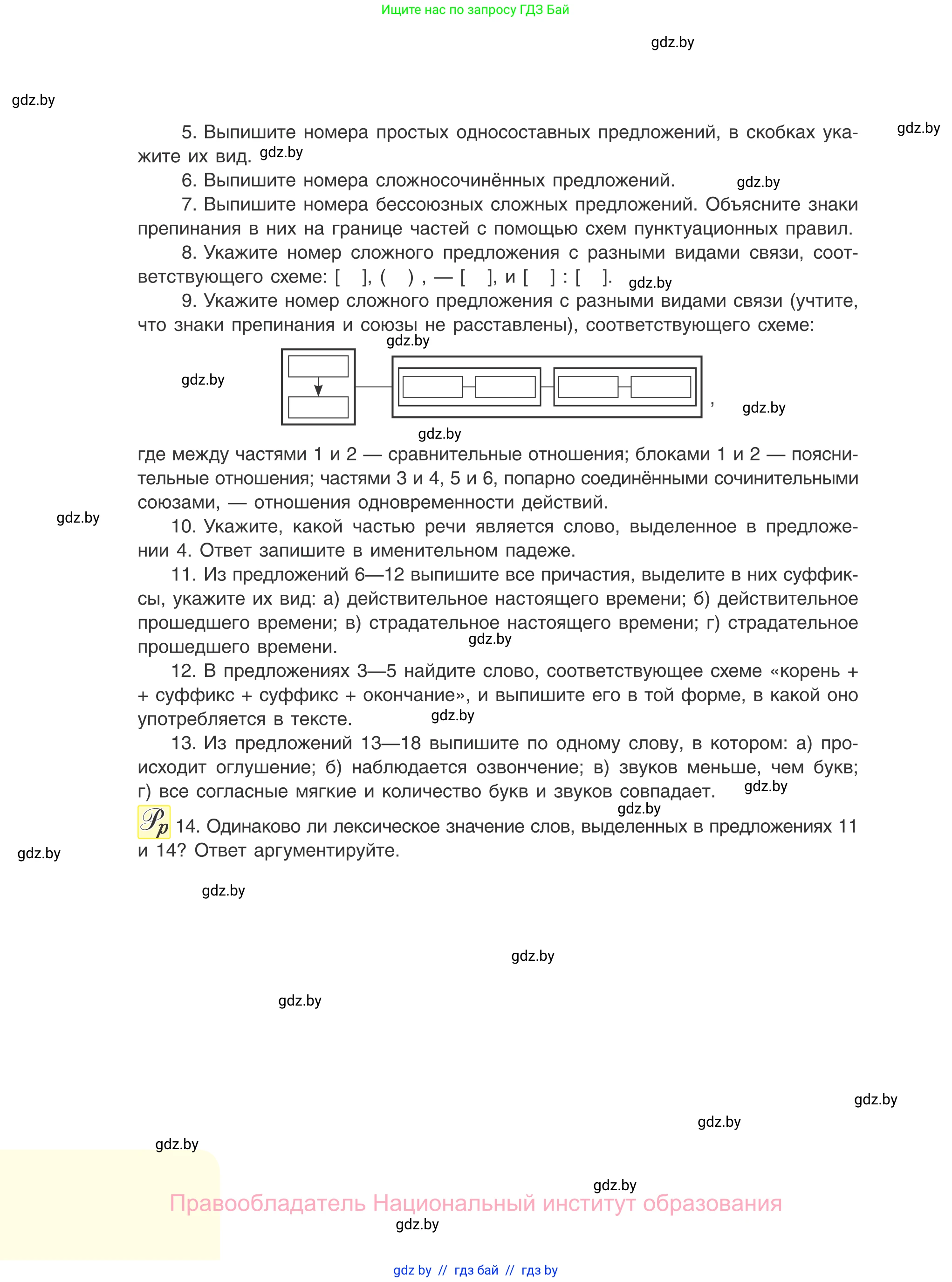 Русский язык, 11 класс Учебник, авторы: Долбик Елена Евгеньевна, Литвинко Франя Михайловна, Мурина Лариса Александровна, Шиманович Т В, Таяновская И В, Орловская О Я, издательство Национальный институт образования, Минск, 2021, страница 244