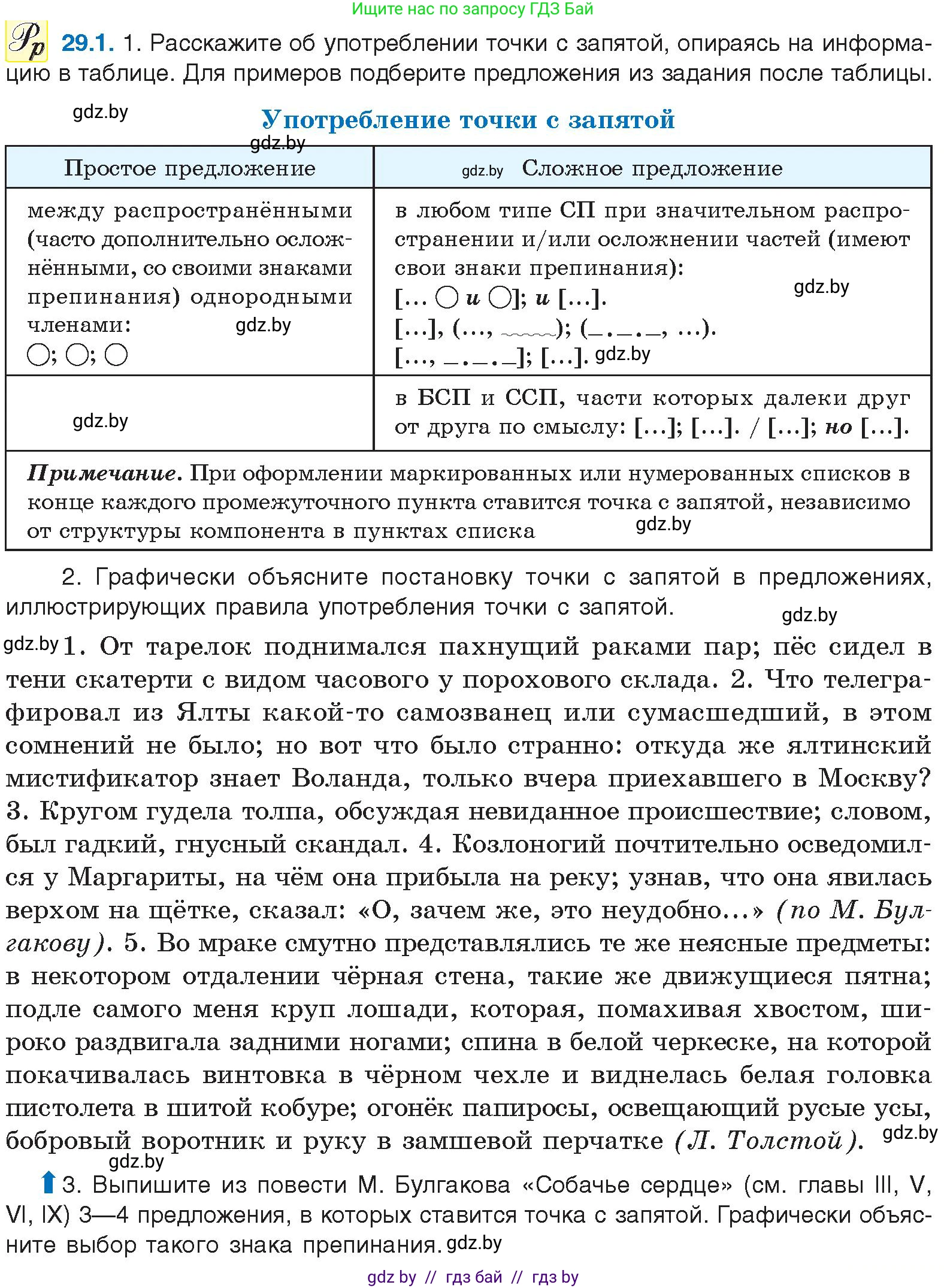 Русский язык, 11 класс Учебник, авторы: Долбик Елена Евгеньевна, Литвинко Франя Михайловна, Мурина Лариса Александровна, Шиманович Т В, Таяновская И В, Орловская О Я, издательство Национальный институт образования, Минск, 2021, страница 205, номер 29.1, Условие