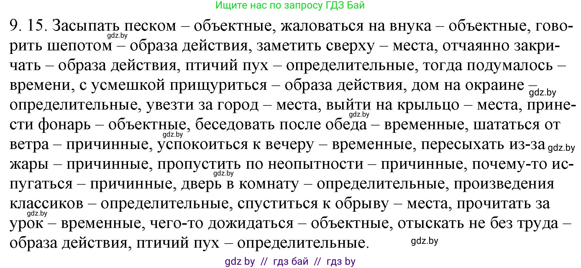 Русский язык, 11 класс Учебник, авторы: Долбик Елена Евгеньевна, Литвинко Франя Михайловна, Мурина Лариса Александровна, Шиманович Т В, Таяновская И В, Орловская О Я, издательство Национальный институт образования, Минск, 2021, страница 57, номер 9.15, Решение