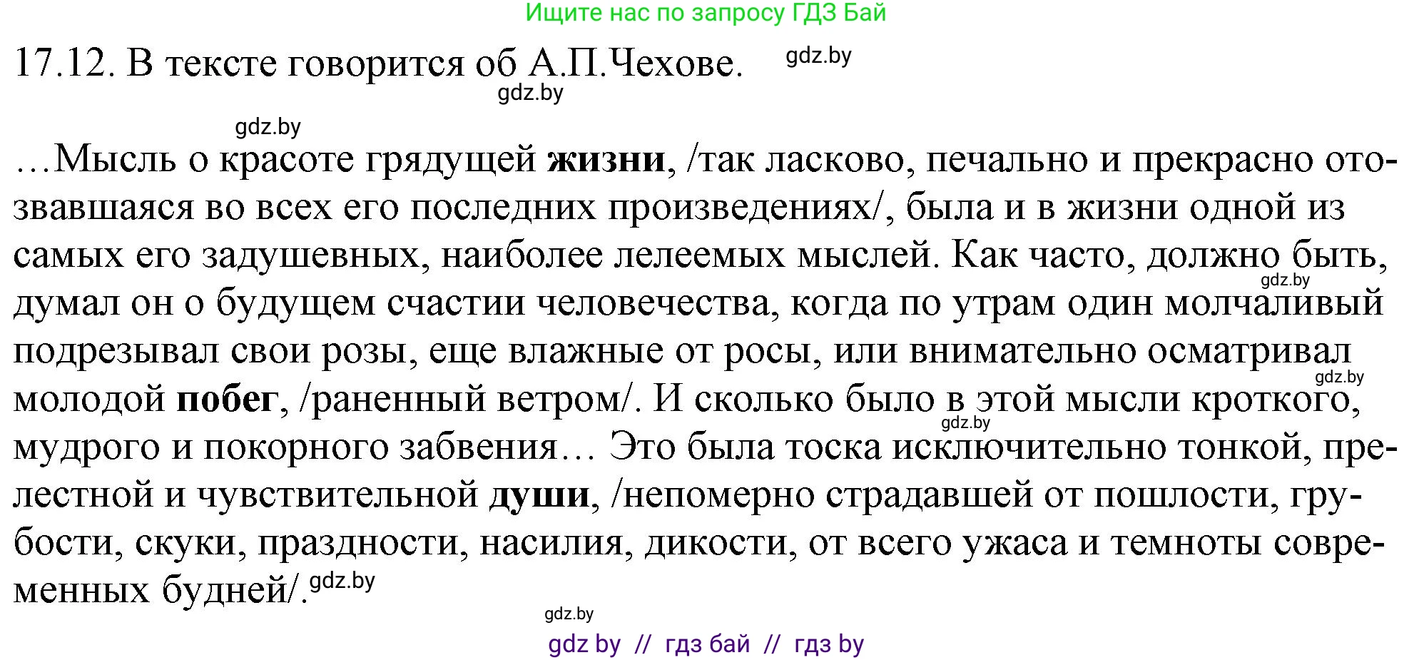 Русский язык, 11 класс Учебник, авторы: Долбик Елена Евгеньевна, Литвинко Франя Михайловна, Мурина Лариса Александровна, Шиманович Т В, Таяновская И В, Орловская О Я, издательство Национальный институт образования, Минск, 2021, страница 110, номер 17.12, Решение