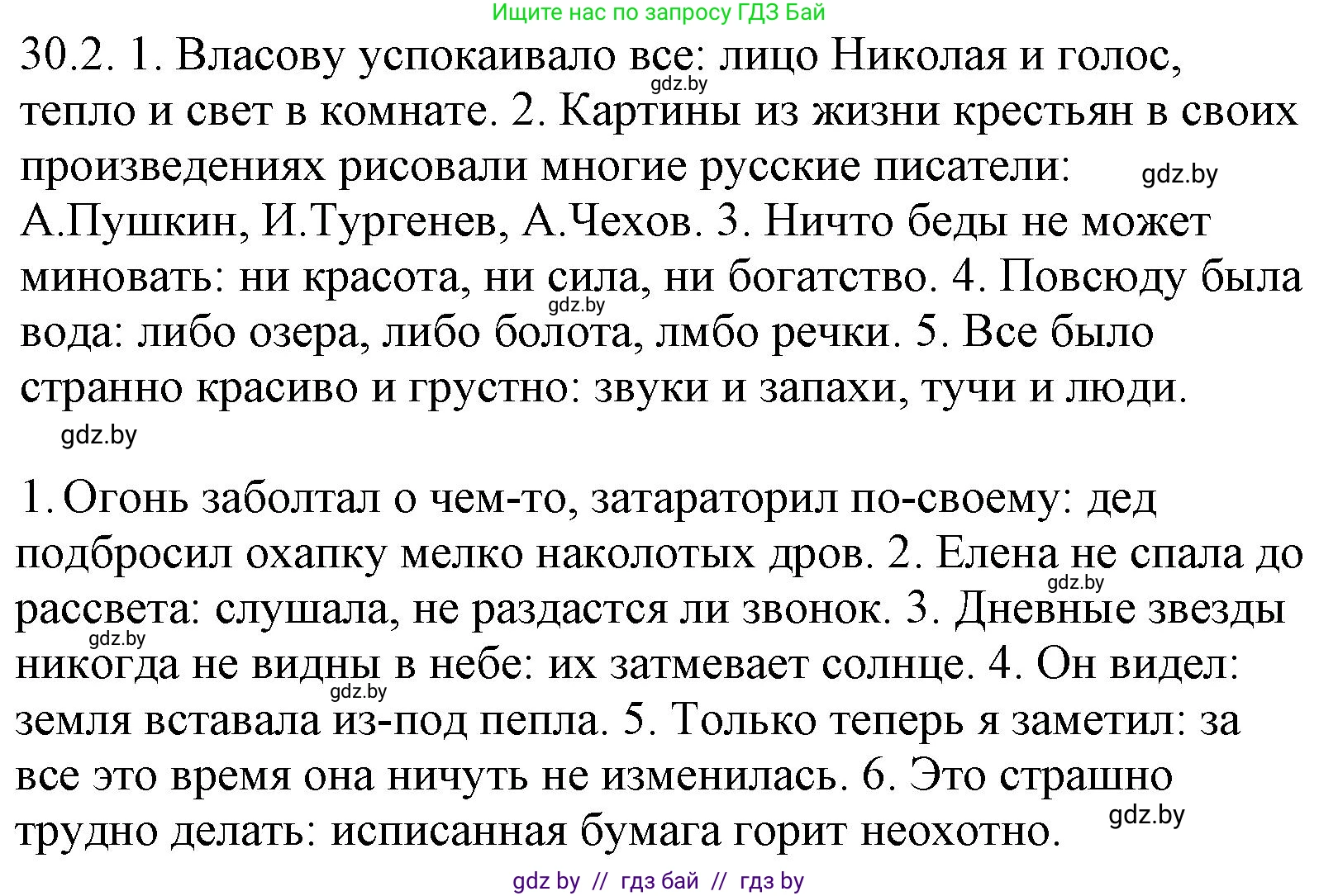 Русский язык, 11 класс Учебник, авторы: Долбик Елена Евгеньевна, Литвинко Франя Михайловна, Мурина Лариса Александровна, Шиманович Т В, Таяновская И В, Орловская О Я, издательство Национальный институт образования, Минск, 2021, страница 209, номер 30.2, Решение