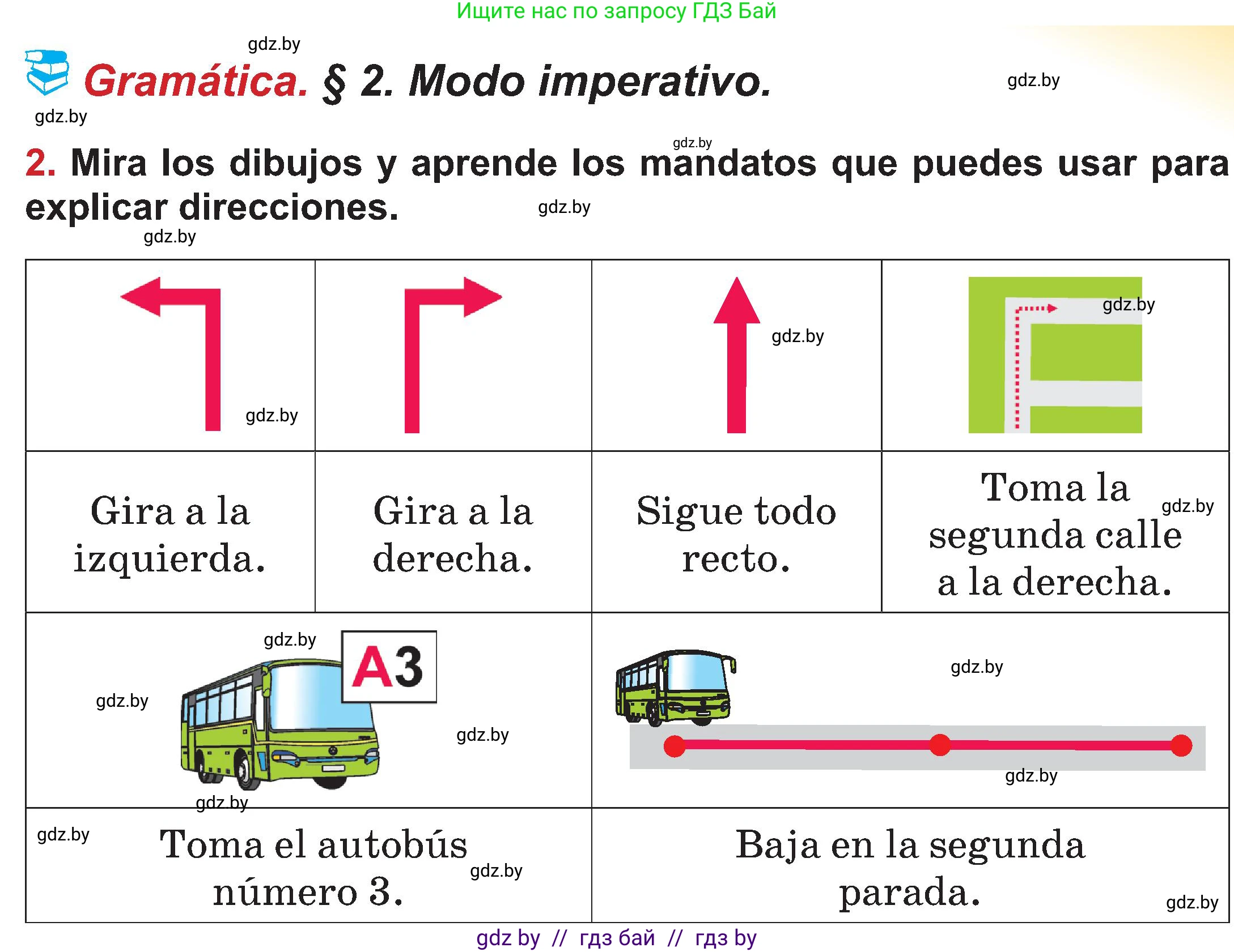 Испанский язык, 5 класс Учебник, авторы: Цыбулева Татьяна Эдуардовна, Пушкина Ольга Александровна, издательство Вышэйшая школа, Минск, 2017, оранжевого цвета, страница 17, номер 2, Условие