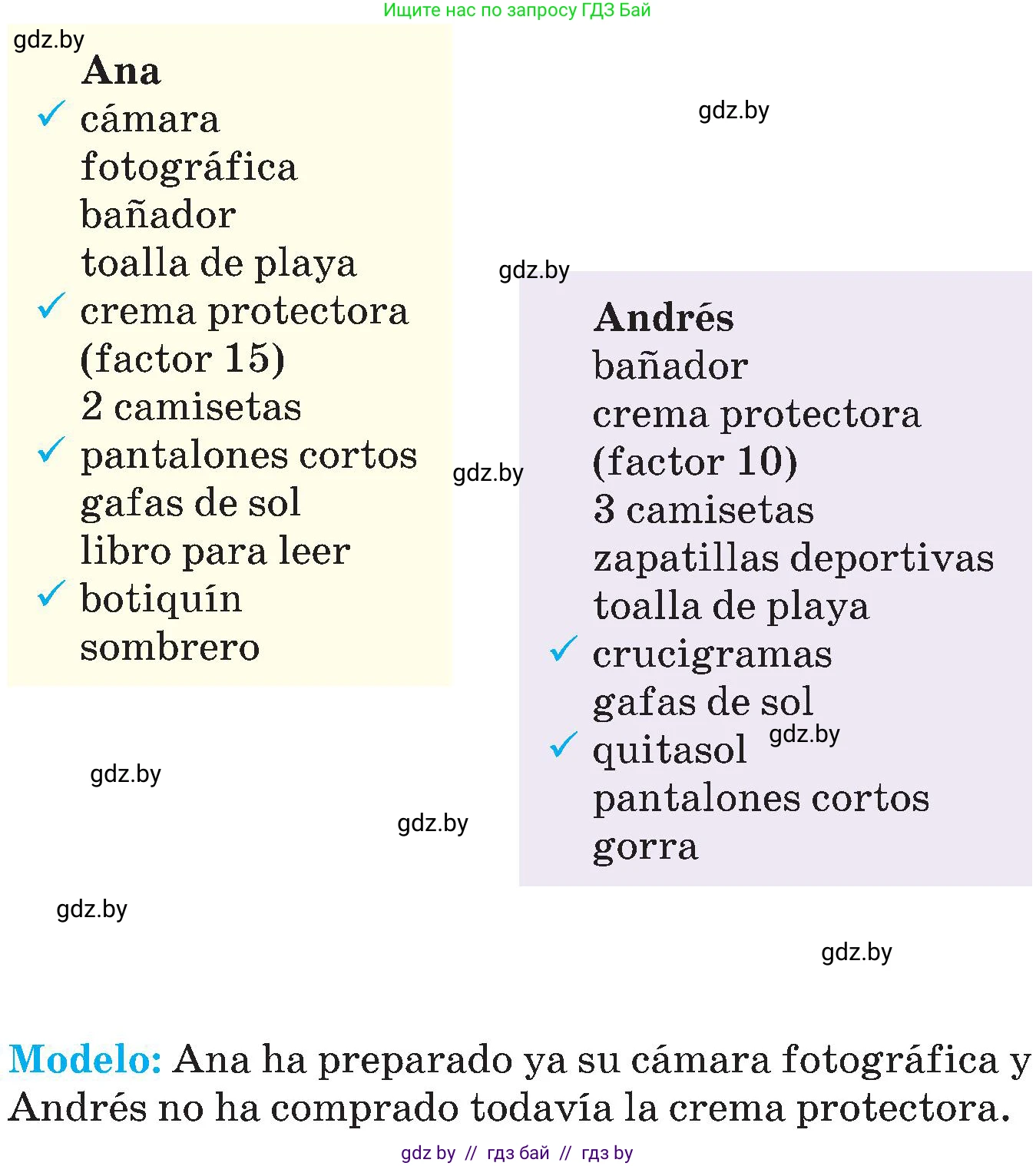 Испанский язык, 5 класс Учебник, автор: Гриневич Елена Карловна, издательство Вышэйшая школа, Минск, 2015, оранжевого цвета, Часть 1, страница 18, номер 24, Условие (продолжение 2)