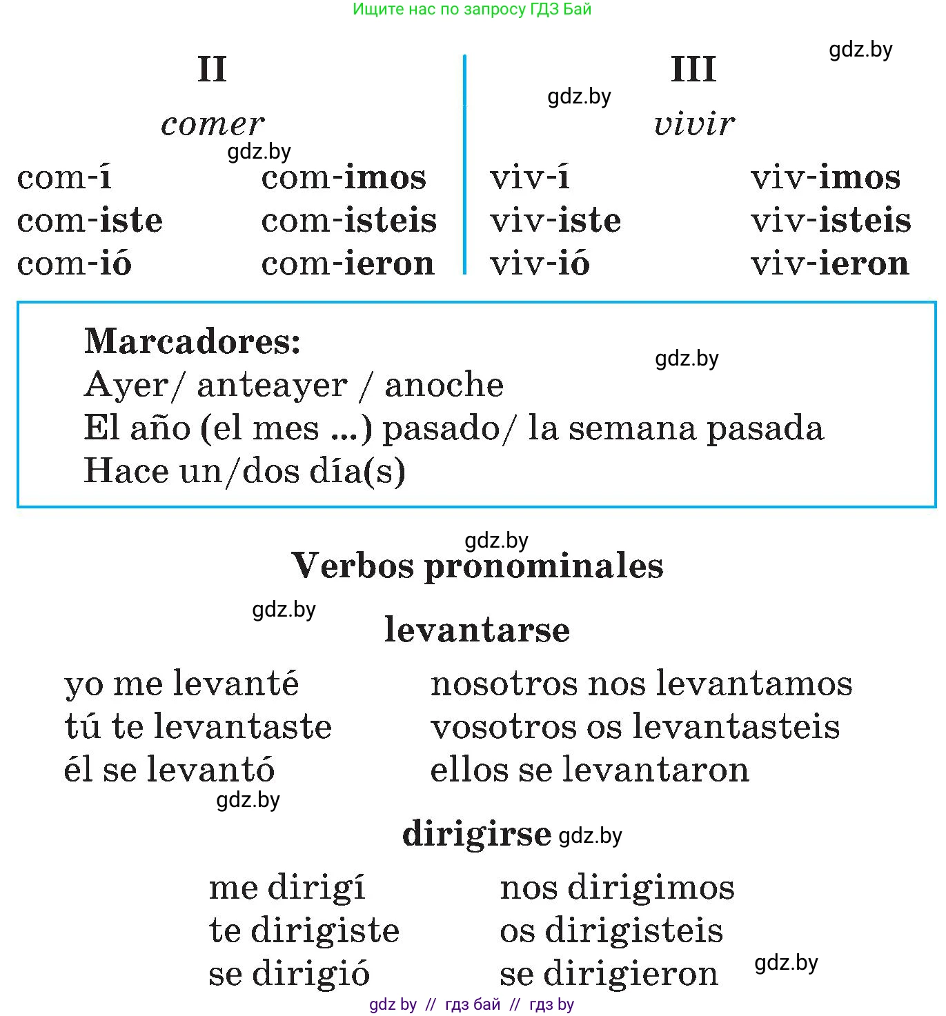 Испанский язык, 5 класс Учебник, автор: Гриневич Елена Карловна, издательство Вышэйшая школа, Минск, 2015, оранжевого цвета, Часть 1, страница 73, номер 21, Условие (продолжение 2)