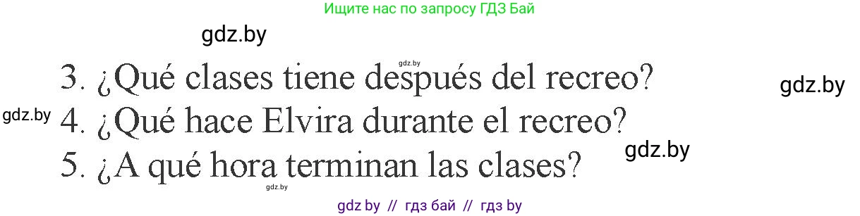 Испанский язык, 6 класс Учебник, авторы: Цыбулева Татьяна Эдуардовна, Пушкина Ольга Александровна, издательство Издательский центр БГУ, Минск, 2018, Часть 1, страница 12, номер 15, Условие (продолжение 2)