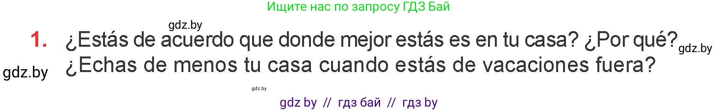Испанский язык, 6 класс Учебник, авторы: Цыбулева Татьяна Эдуардовна, Пушкина Ольга Александровна, издательство Издательский центр БГУ, Минск, 2018, Часть 2, страница 53, номер 1, Условие