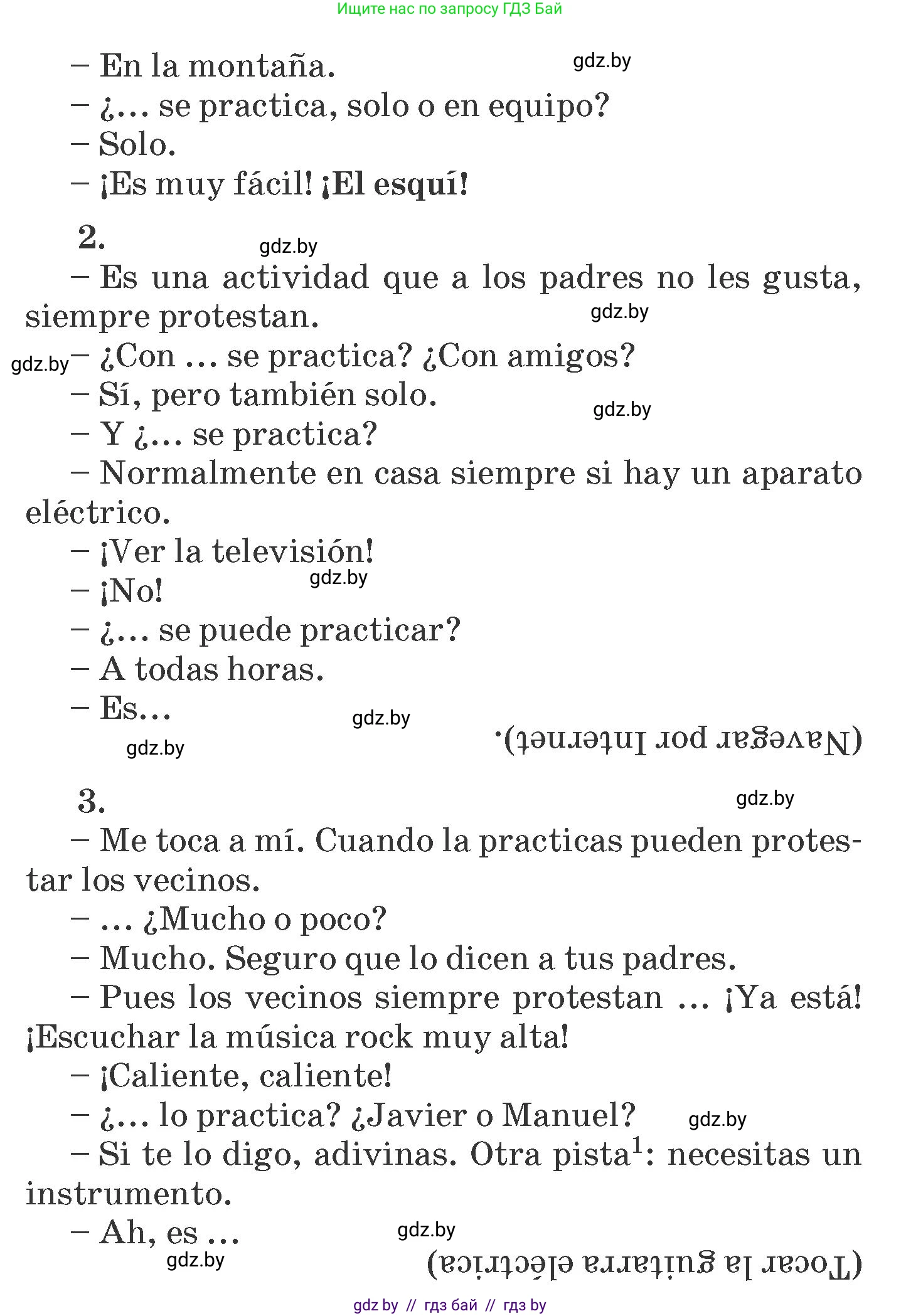 Испанский язык, 6 класс Учебник, автор: Гриневич Елена Карловна, издательство Вышэйшая школа, Минск, 2016, зелёного цвета, страница 189, номер 24, Условие (продолжение 2)