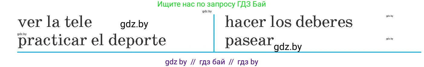 Испанский язык, 6 класс Учебник, автор: Гриневич Елена Карловна, издательство Вышэйшая школа, Минск, 2016, зелёного цвета, страница 208, номер 7, Условие (продолжение 2)