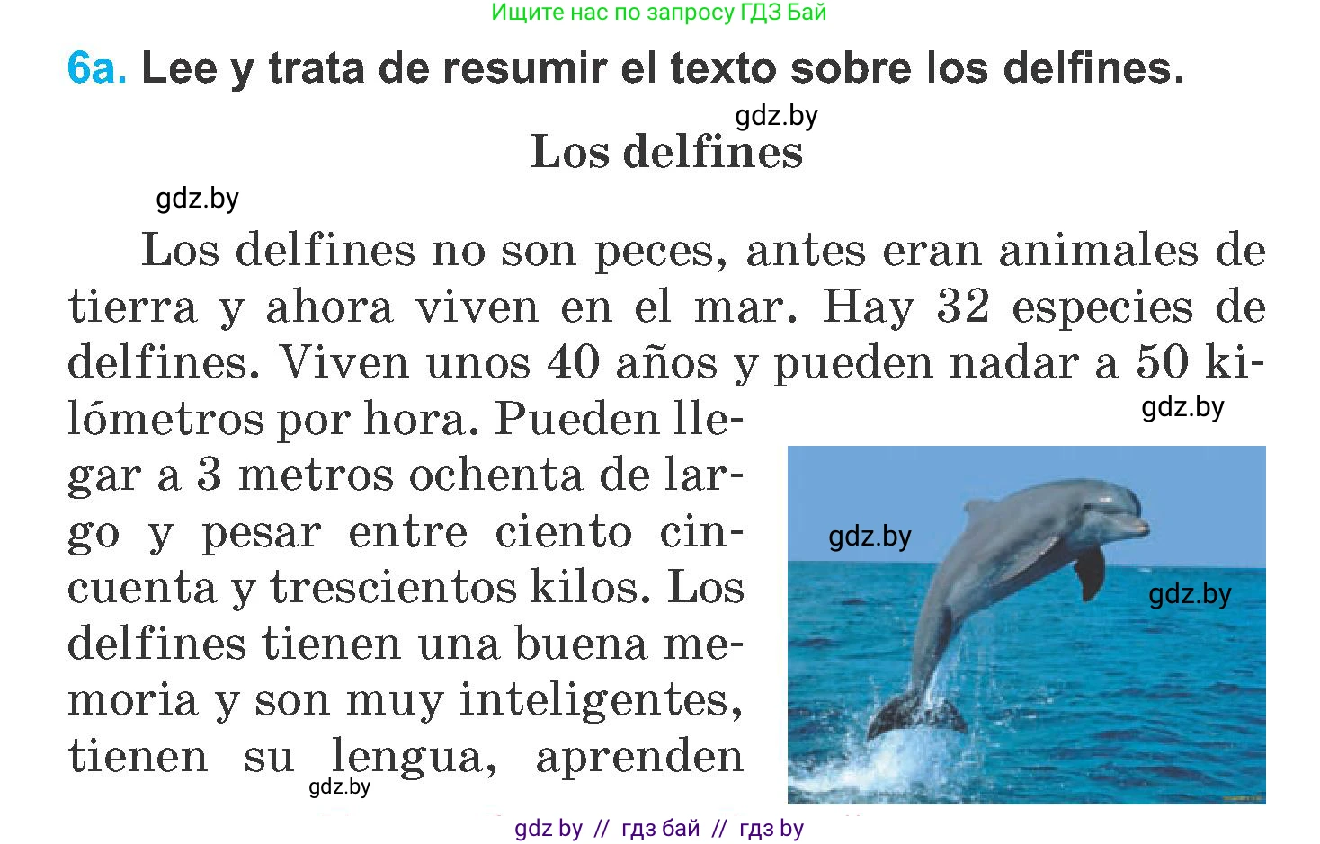Испанский язык, 6 класс Учебник, автор: Гриневич Елена Карловна, издательство Вышэйшая школа, Минск, 2016, зелёного цвета, страница 243, номер 6, Условие