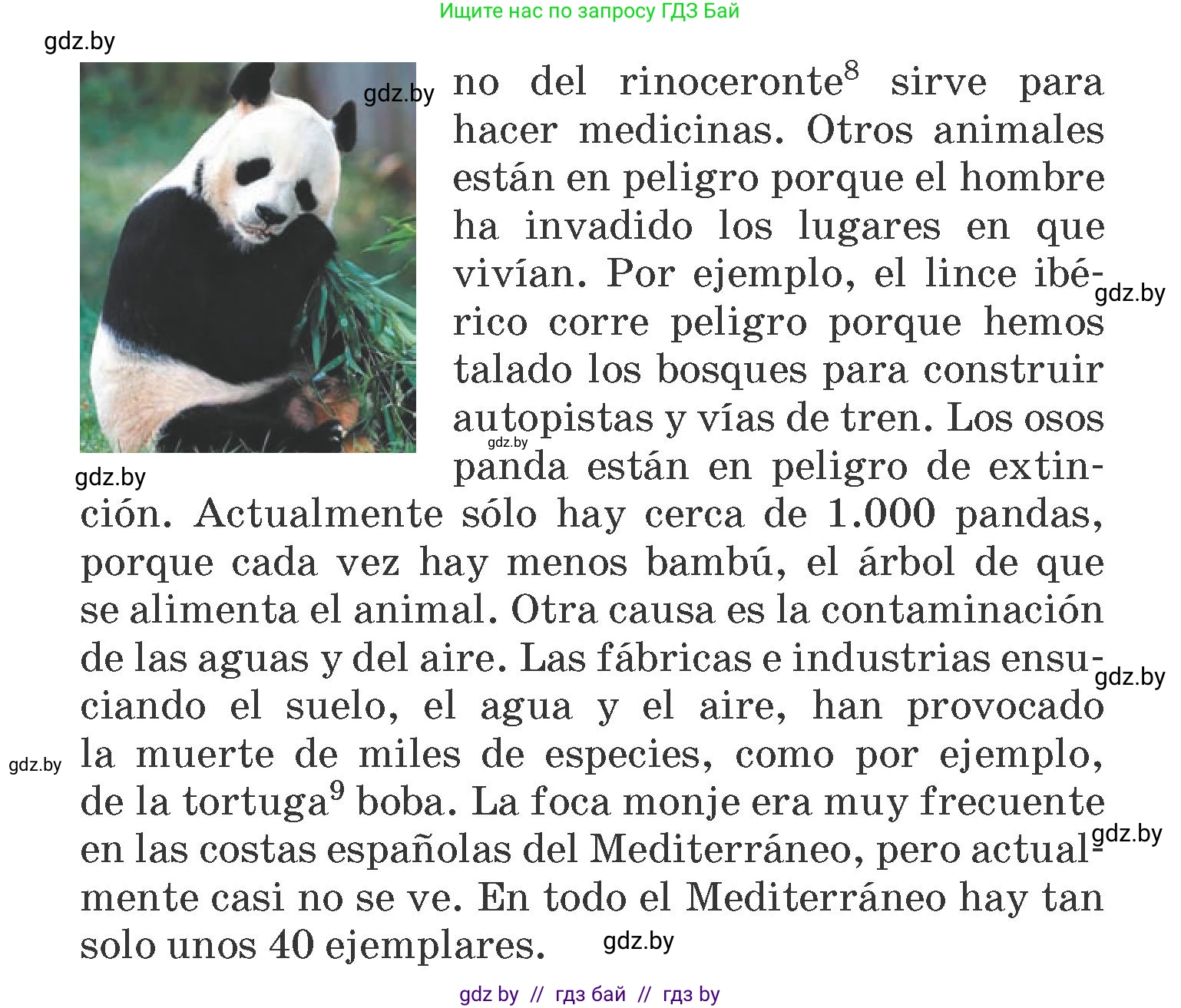 Испанский язык, 6 класс Учебник, автор: Гриневич Елена Карловна, издательство Вышэйшая школа, Минск, 2016, зелёного цвета, страница 252, номер 1, Условие (продолжение 3)